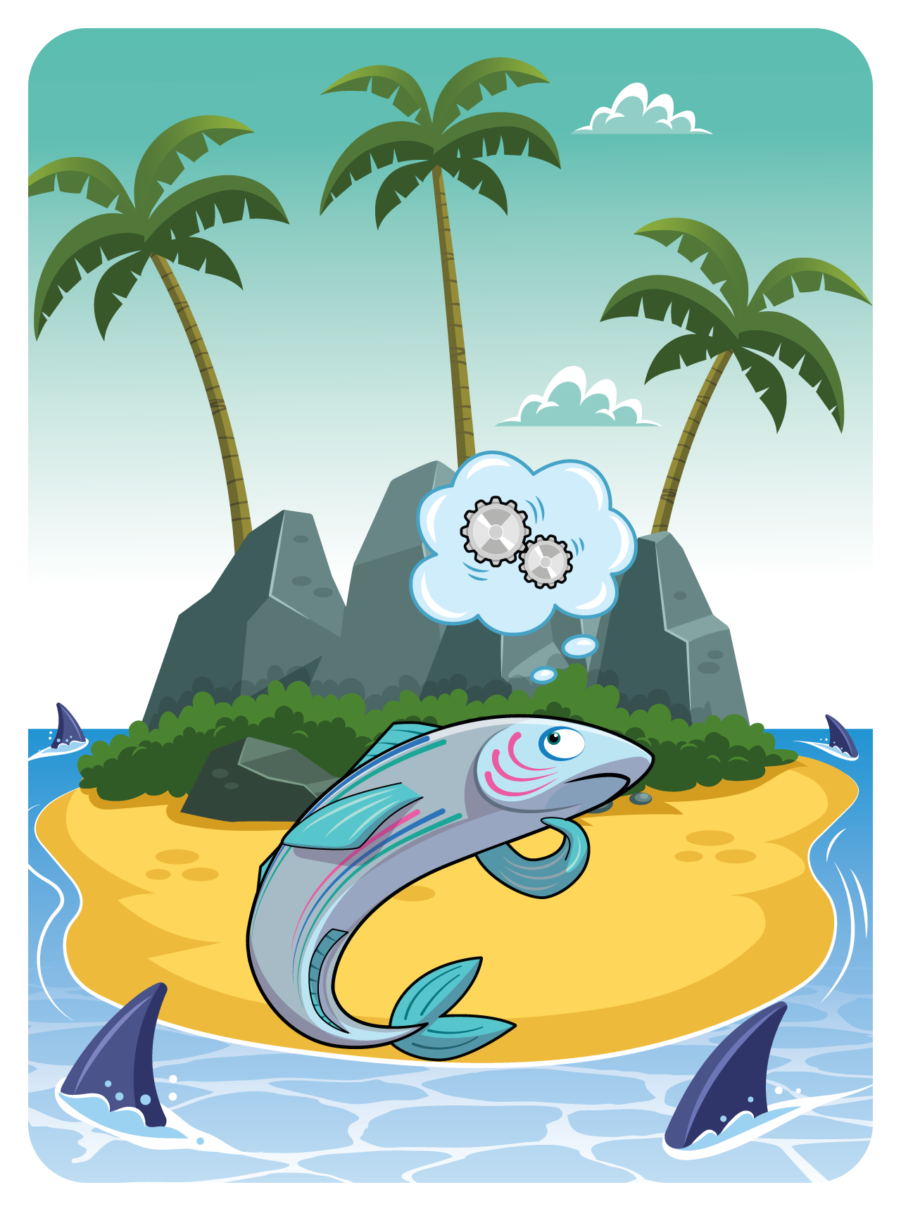 Gary Vaynerchuk - VeeFriends Series 2 - Spiffy Salmon #21523 - NFT # 21523