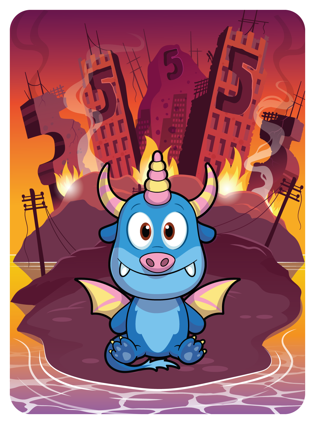 Gary Vaynerchuk - VeeFriends Series 2 - Thoughtful Three Horned Harpik #21586 - NFT # 21586