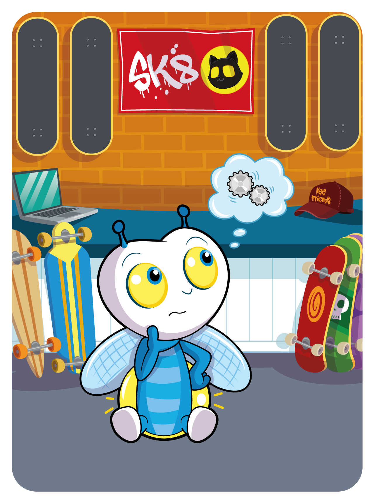 Gary Vaynerchuk - VeeFriends Series 2 - Fly Firefly #21588 - NFT # 21588