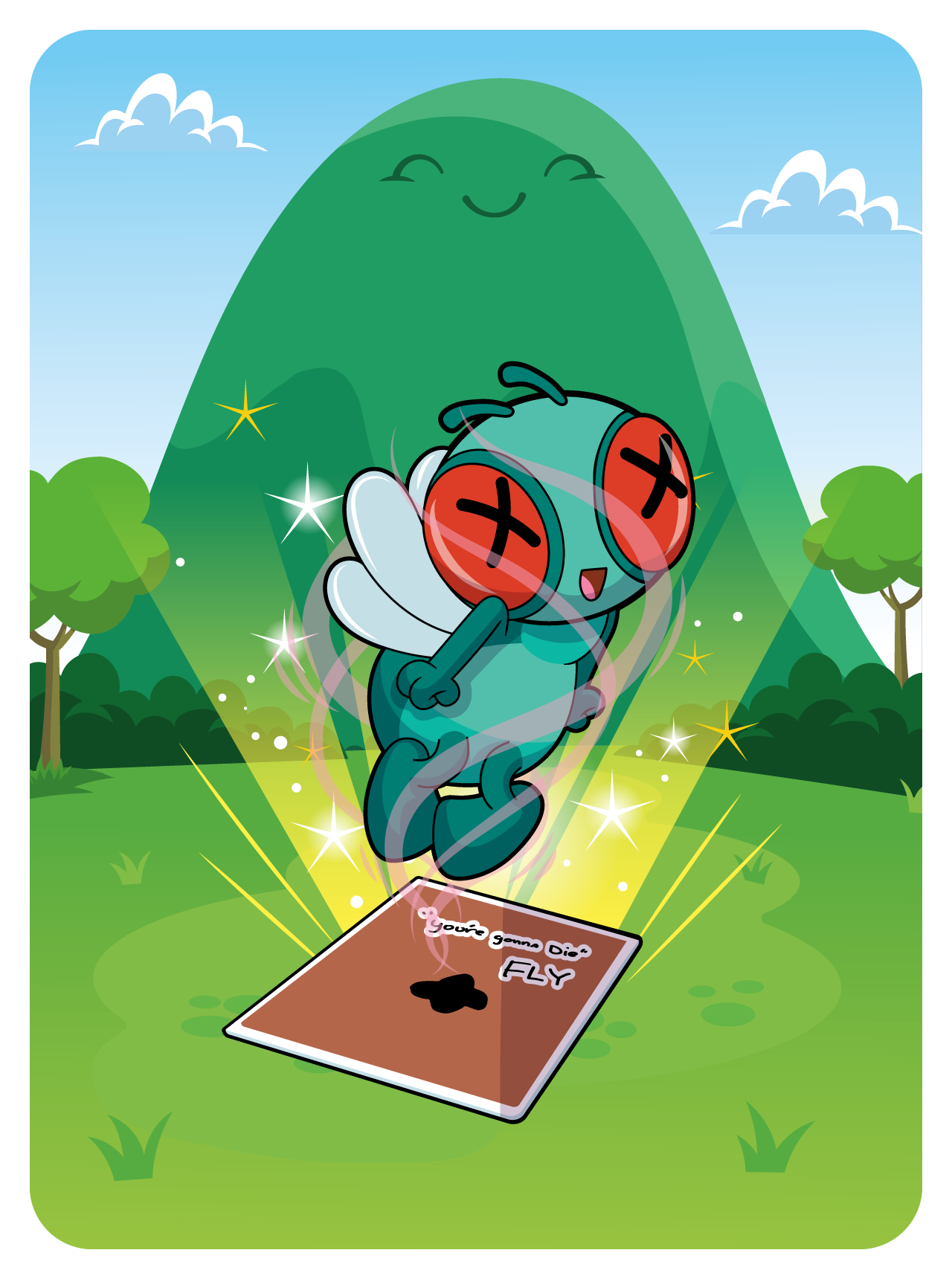 Gary Vaynerchuk - VeeFriends Series 2 - "You're Gonna Die" Fly #216 - NFT # 216