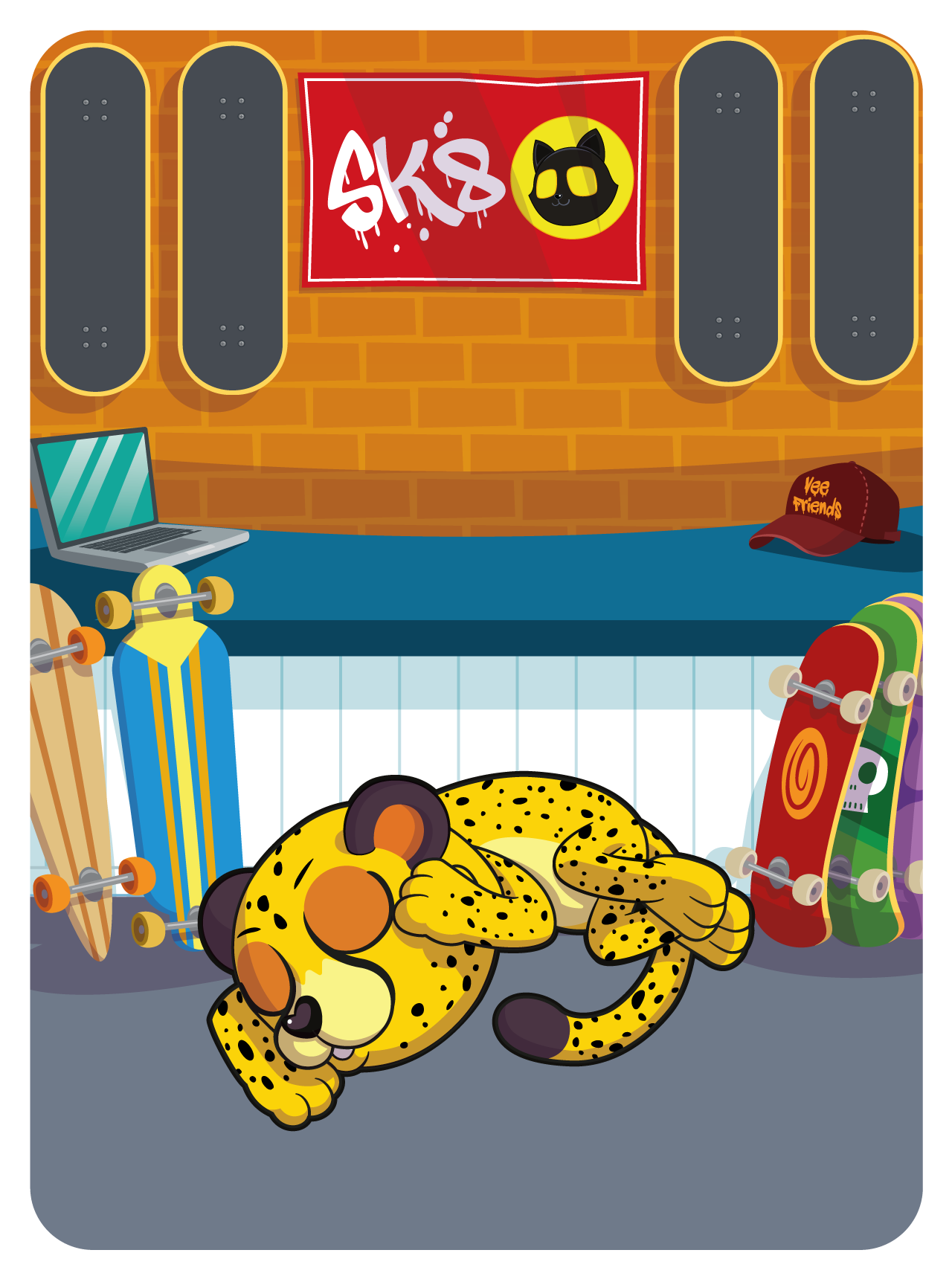 Gary Vaynerchuk - VeeFriends Series 2 - Charming Cheetah #21688 - NFT # 21688