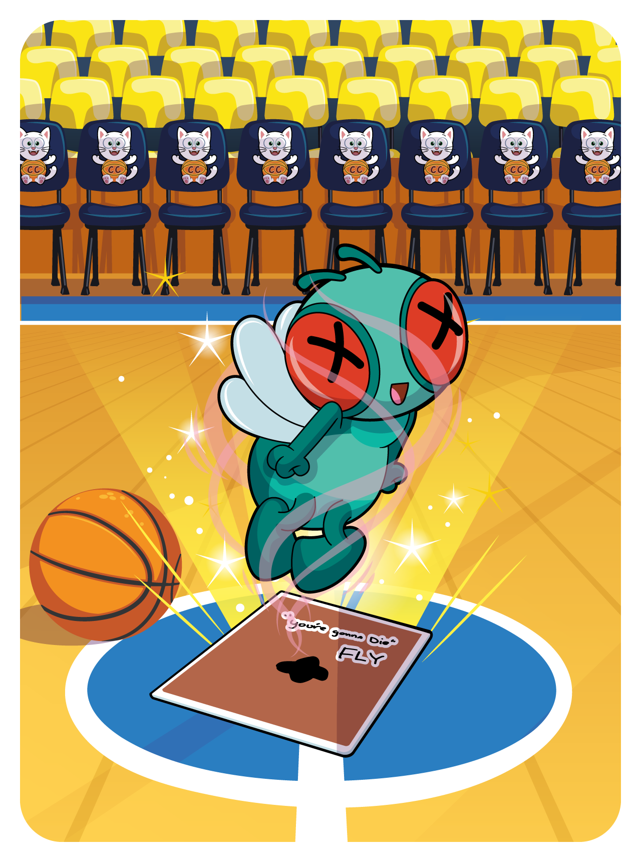 Gary Vaynerchuk - VeeFriends Series 2 - "You're Gonna Die" Fly #217 - NFT # 217