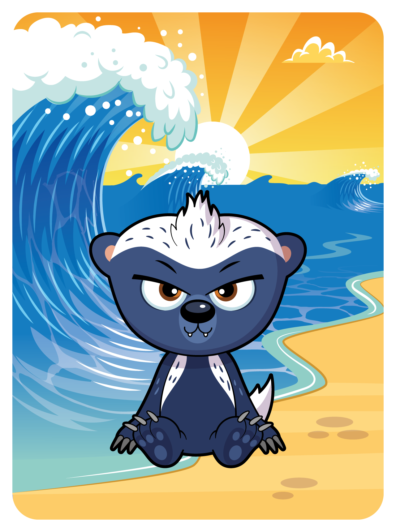 Gary Vaynerchuk - VeeFriends Series 2 - Headstrong Honey Badger #21723 - NFT # 21723