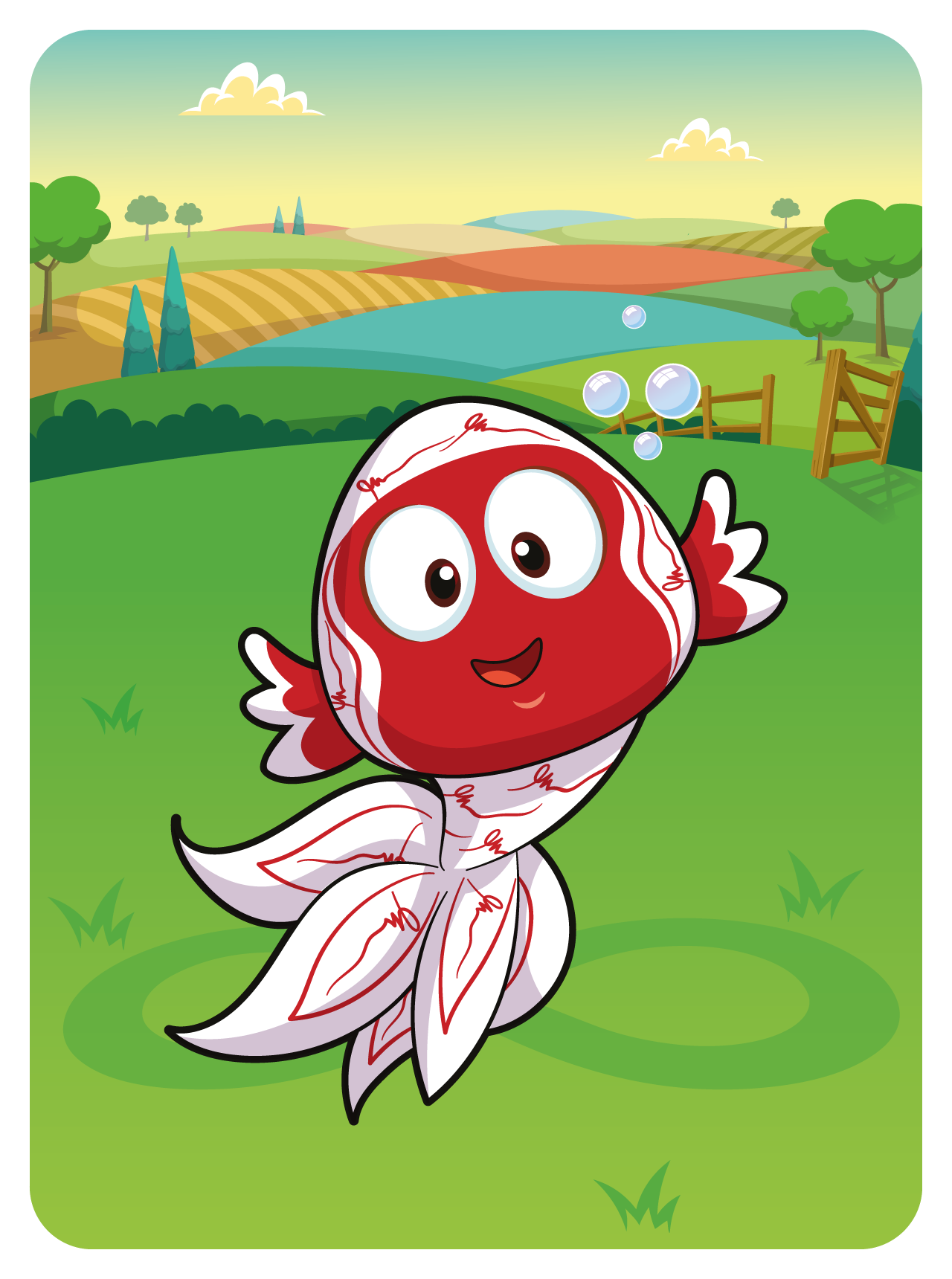 Graceful Goldfish #21779
