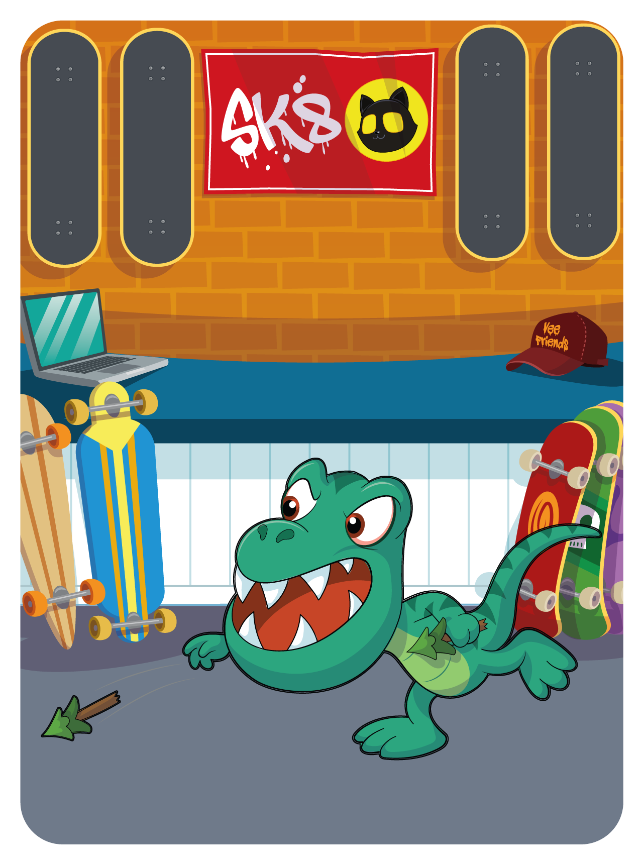 Gary Vaynerchuk - VeeFriends Series 2 - Truculent T-Rex #21933 - NFT # 21933