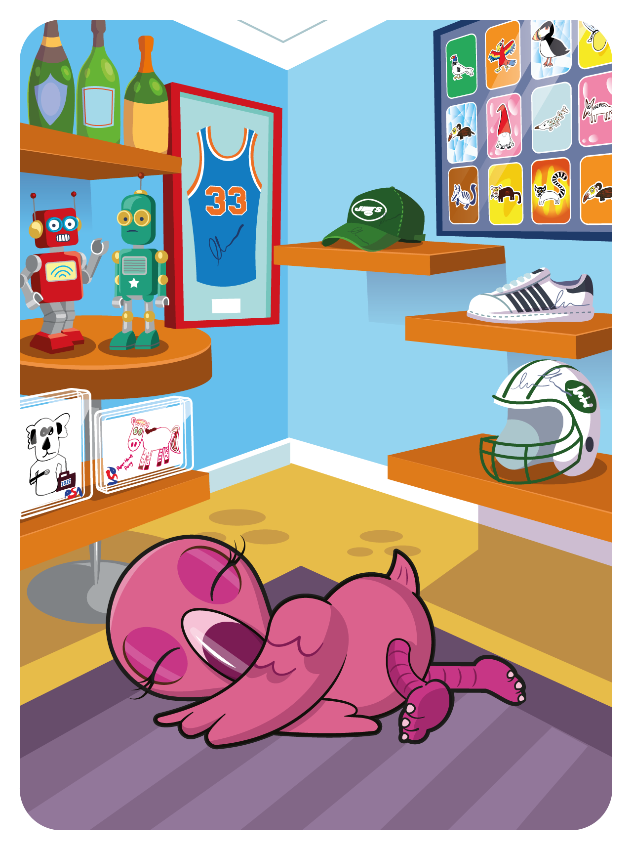 Gary Vaynerchuk - VeeFriends Series 2 - Forthright Flamingo #22009 - NFT # 22009