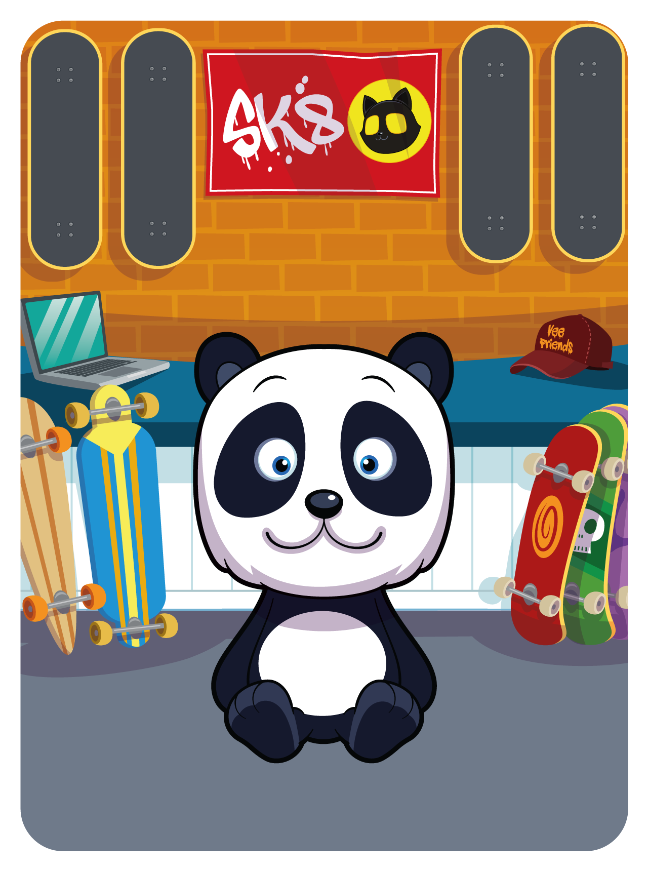 Gary Vaynerchuk - VeeFriends Series 2 - Patient Panda #22136 - NFT # 22136