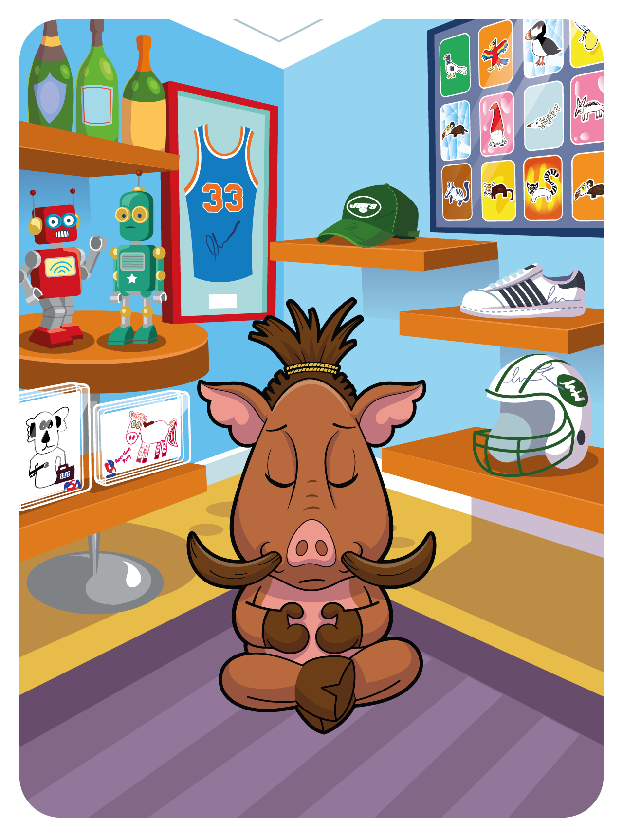 Gary Vaynerchuk - VeeFriends Series 2 - Wily Wild Boar #22143 - NFT # 22143