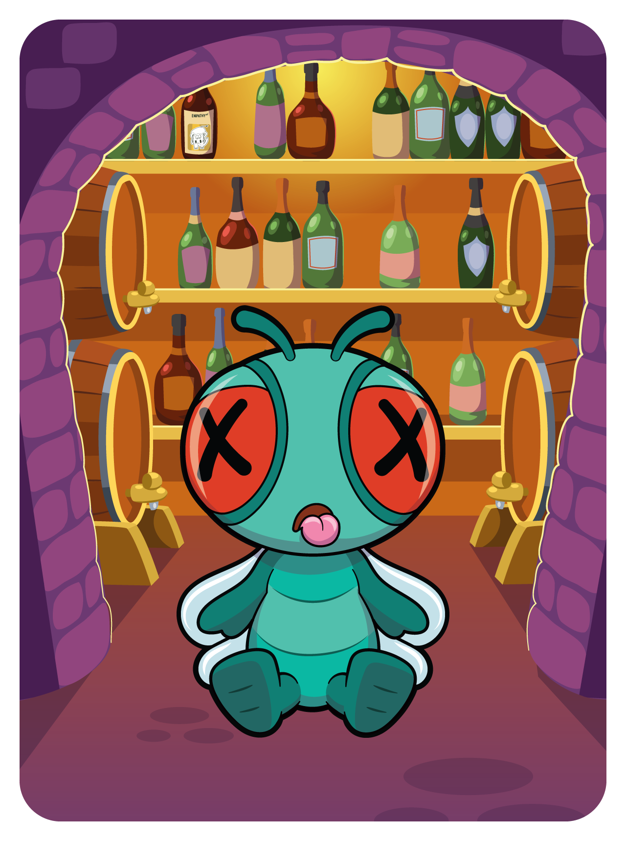 Gary Vaynerchuk - VeeFriends Series 2 - "You're Gonna Die" Fly #22184 - NFT # 22184