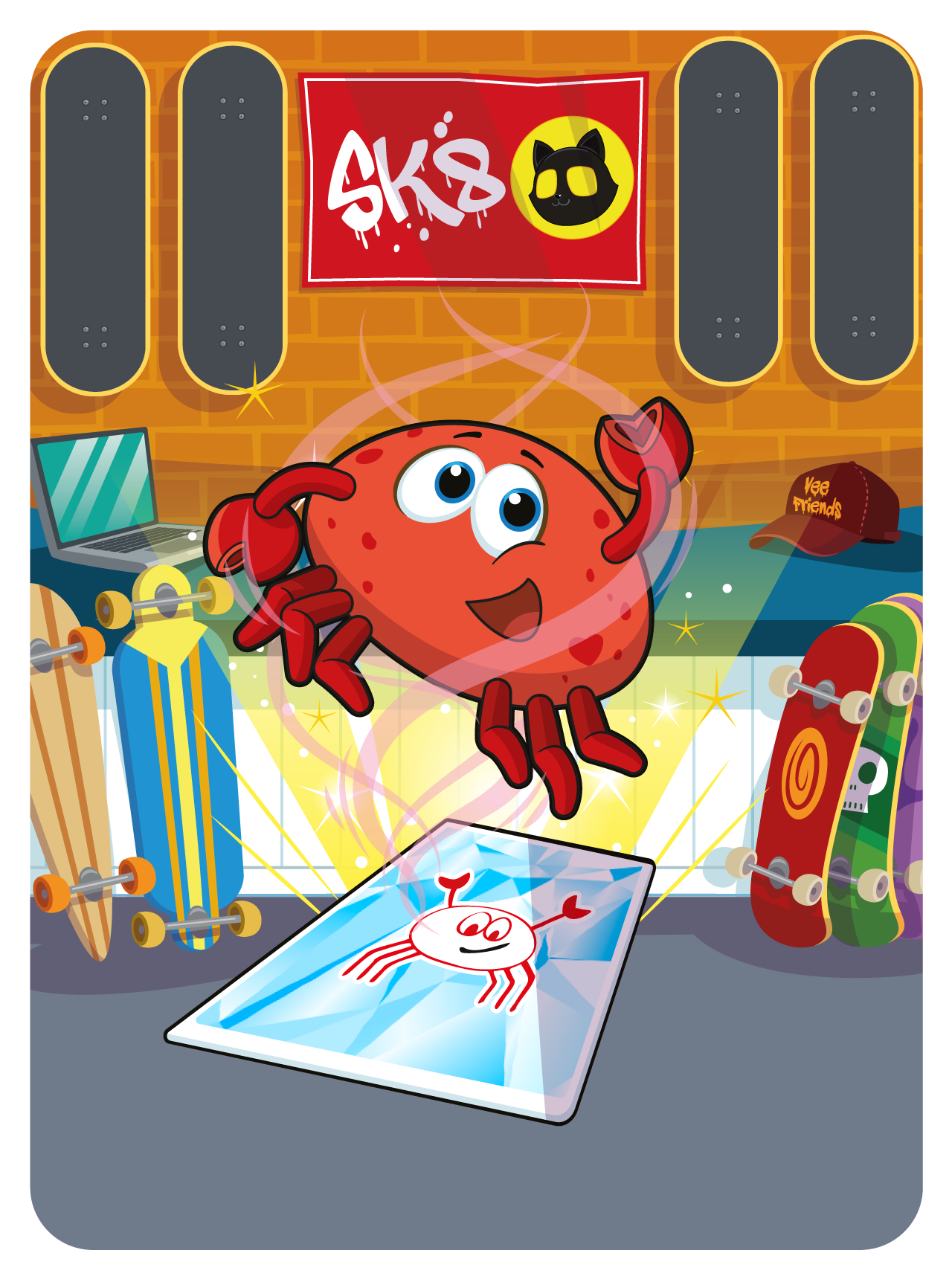 Gary Vaynerchuk - VeeFriends Series 2 - Creative Crab #2219 - NFT # 2219