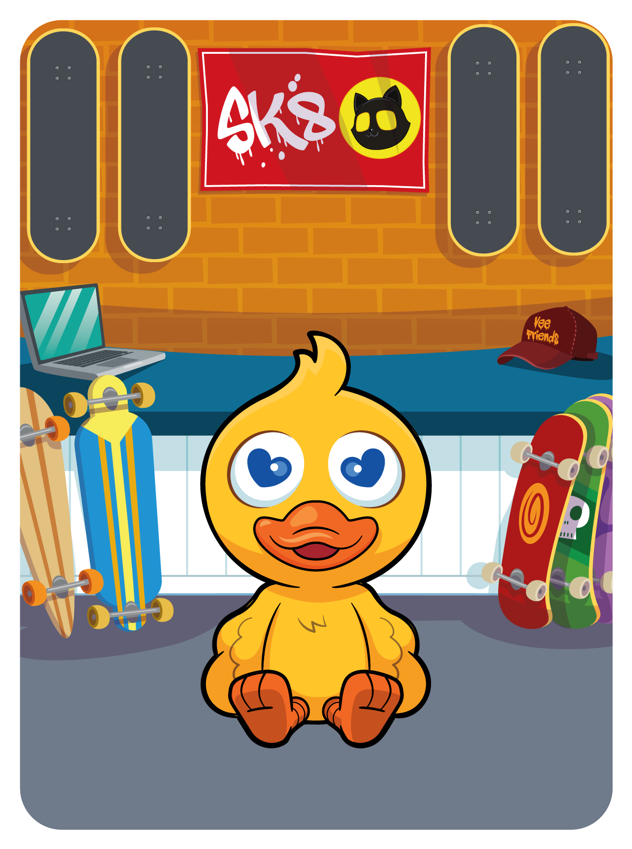 Gary Vaynerchuk - VeeFriends Series 2 - Decisive Duck #22260 - NFT # 22260