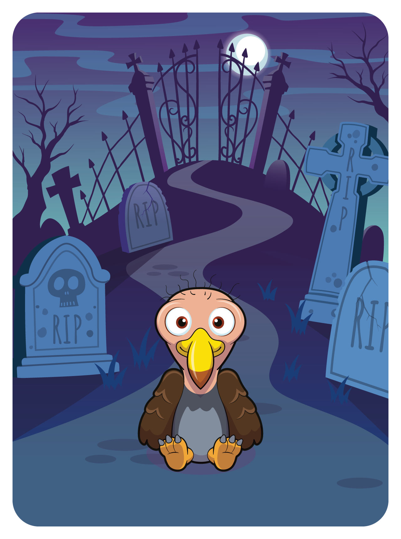 Bubbly Buzzard #22324