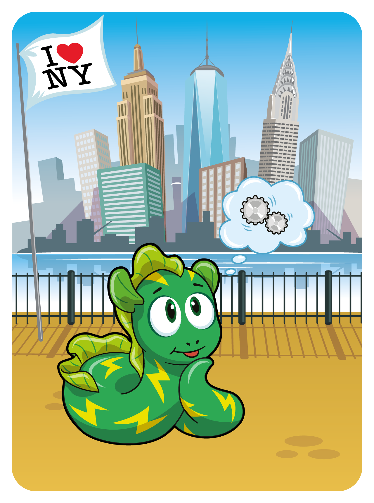 Gary Vaynerchuk - VeeFriends Series 2 - Energetic Electric Eel #22401 - NFT # 22401