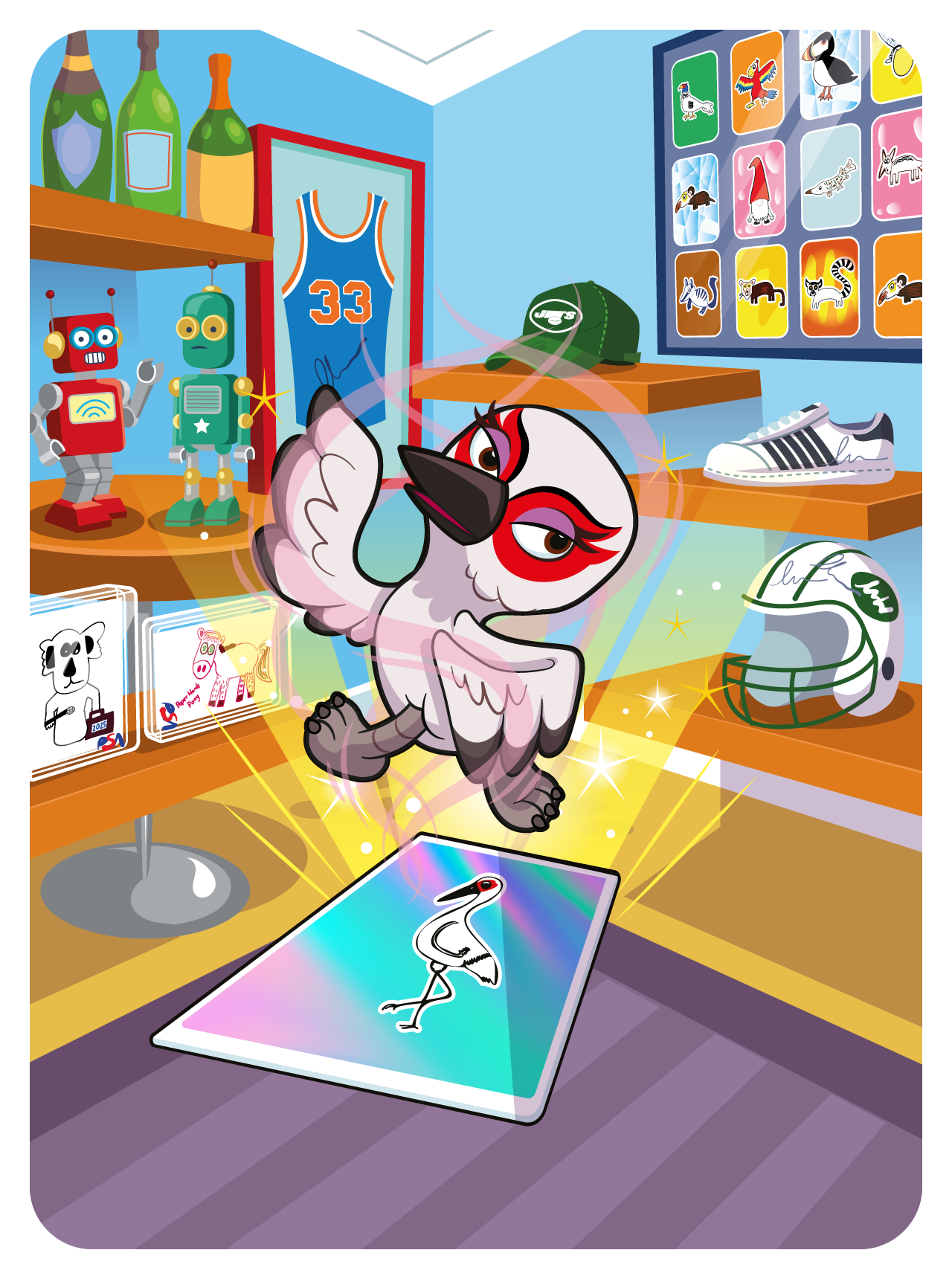 Gary Vaynerchuk - VeeFriends Series 2 - Curious Crane #2241 - NFT # 2241