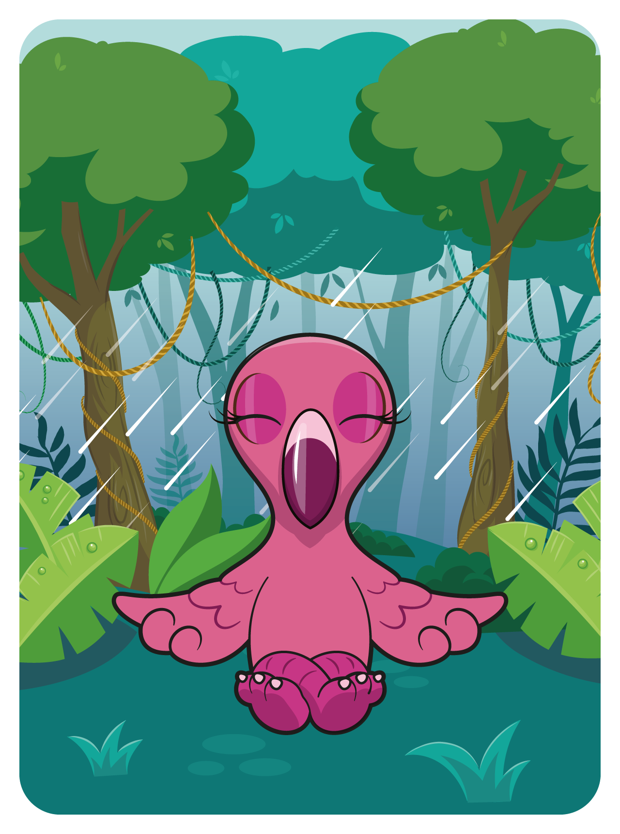 Gary Vaynerchuk - VeeFriends Series 2 - Forthright Flamingo #22458 - NFT # 22458