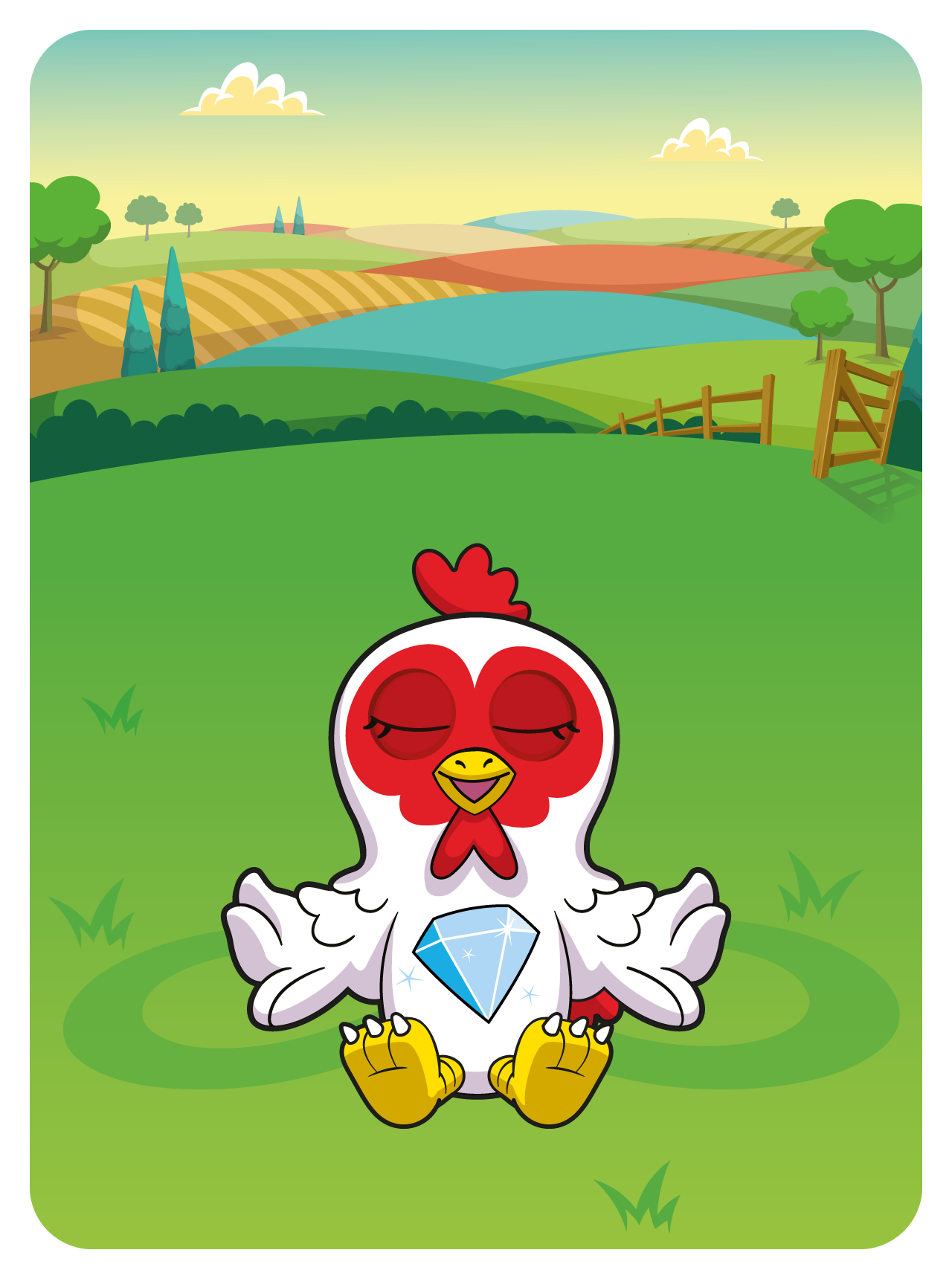 Gary Vaynerchuk - VeeFriends Series 2 - "Diamond Hands" Hen #22570 - NFT # 22570