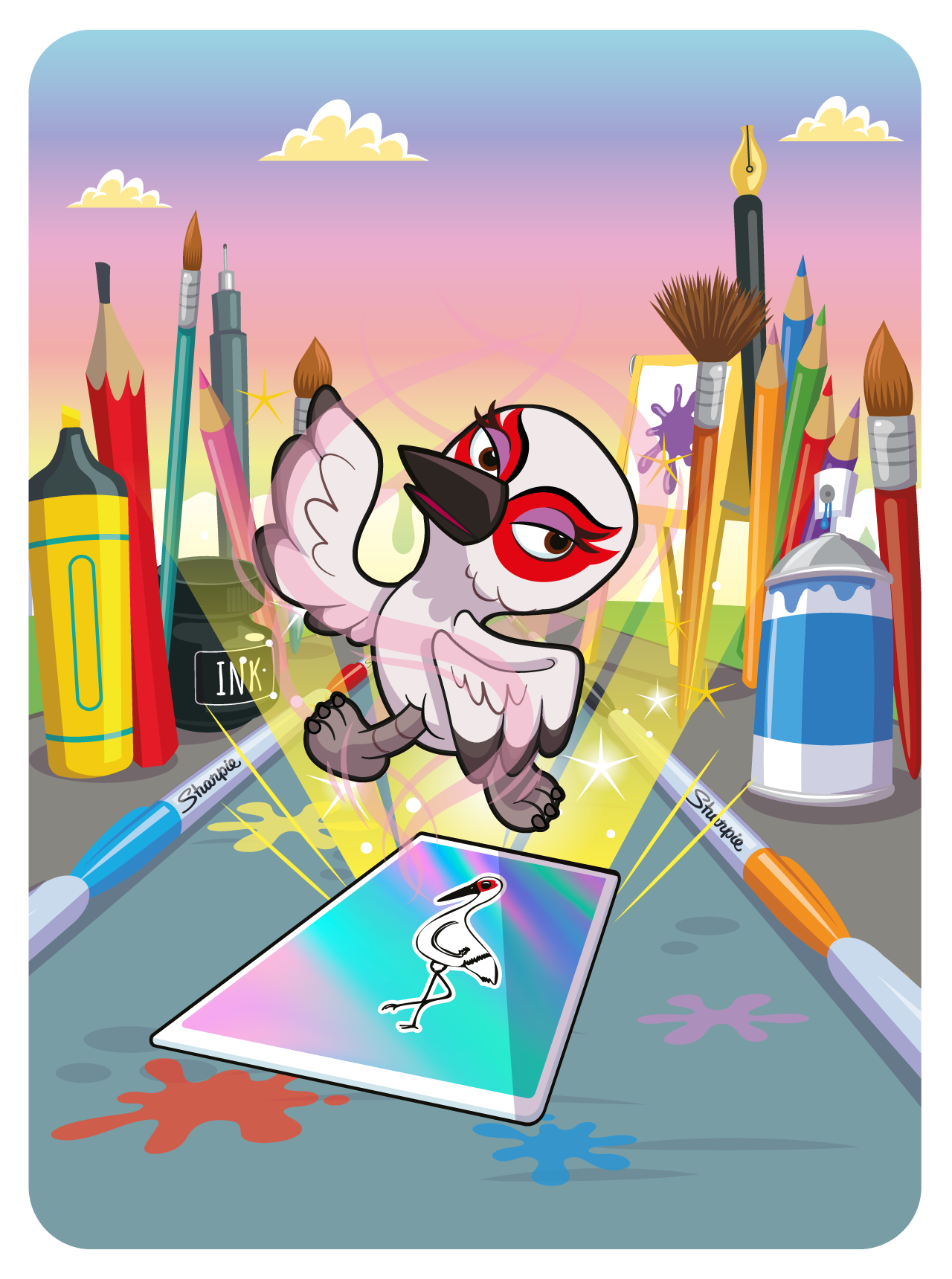 Gary Vaynerchuk - VeeFriends Series 2 - Curious Crane #2266 - NFT # 2266