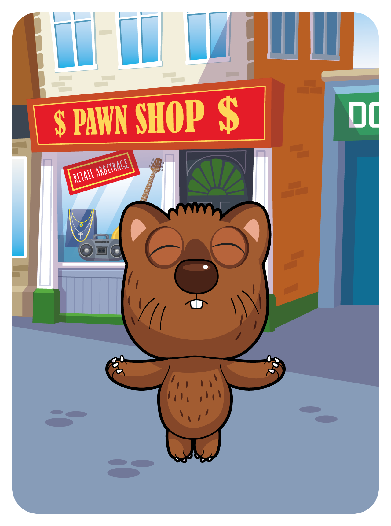 Gary Vaynerchuk - VeeFriends Series 2 - Hard-Working Wombat #22826 - NFT # 22826