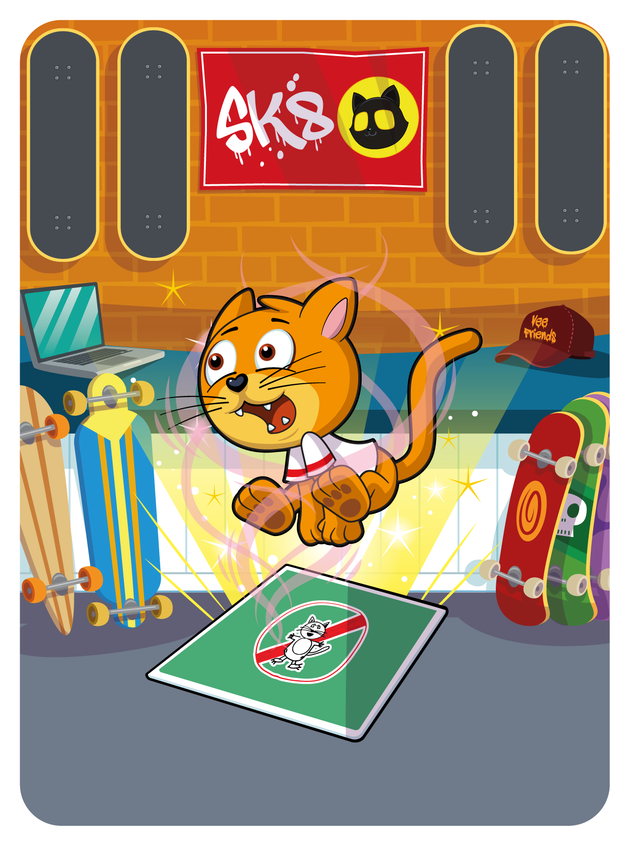 Gary Vaynerchuk - VeeFriends Series 2 - Cynical Cat #2288 - NFT # 2288