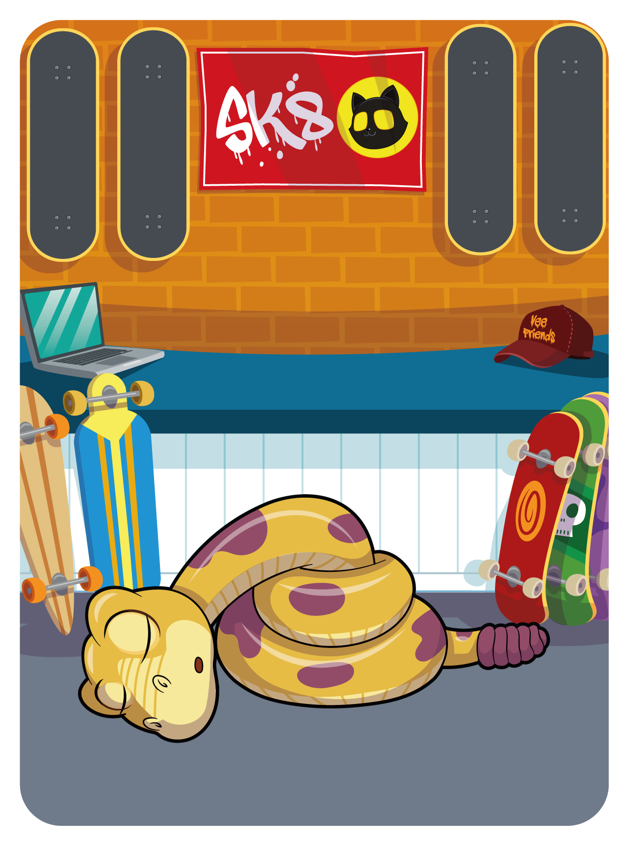 Gary Vaynerchuk - VeeFriends Series 2 - Rational Rattlesnake #22897 - NFT # 22897