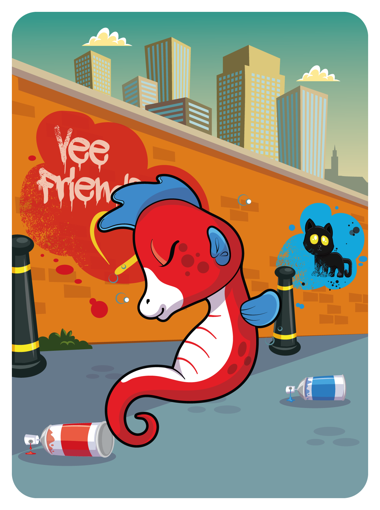 Gary Vaynerchuk - VeeFriends Series 2 - Spontaneous Seahorse #23009 - NFT # 23009