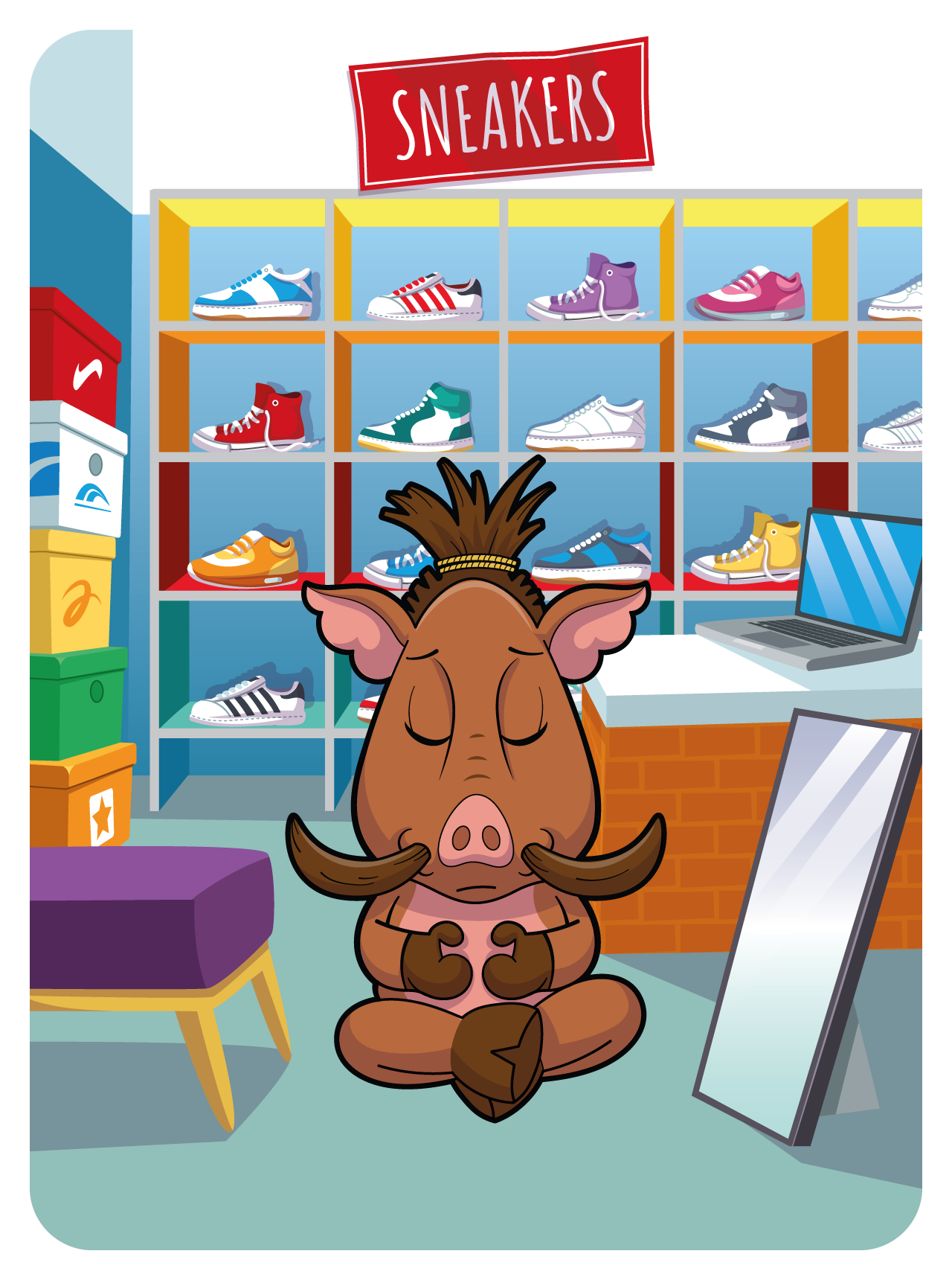 Gary Vaynerchuk - VeeFriends Series 2 - Wily Wild Boar #23132 - NFT # 23132