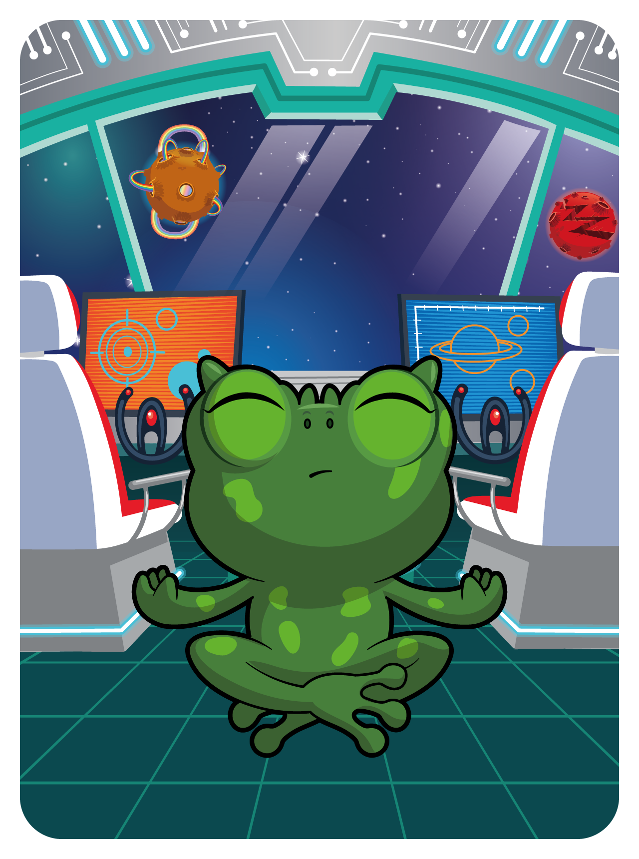 Gary Vaynerchuk - VeeFriends Series 2 - Forgiving Horned Frog #23214 - NFT # 23214