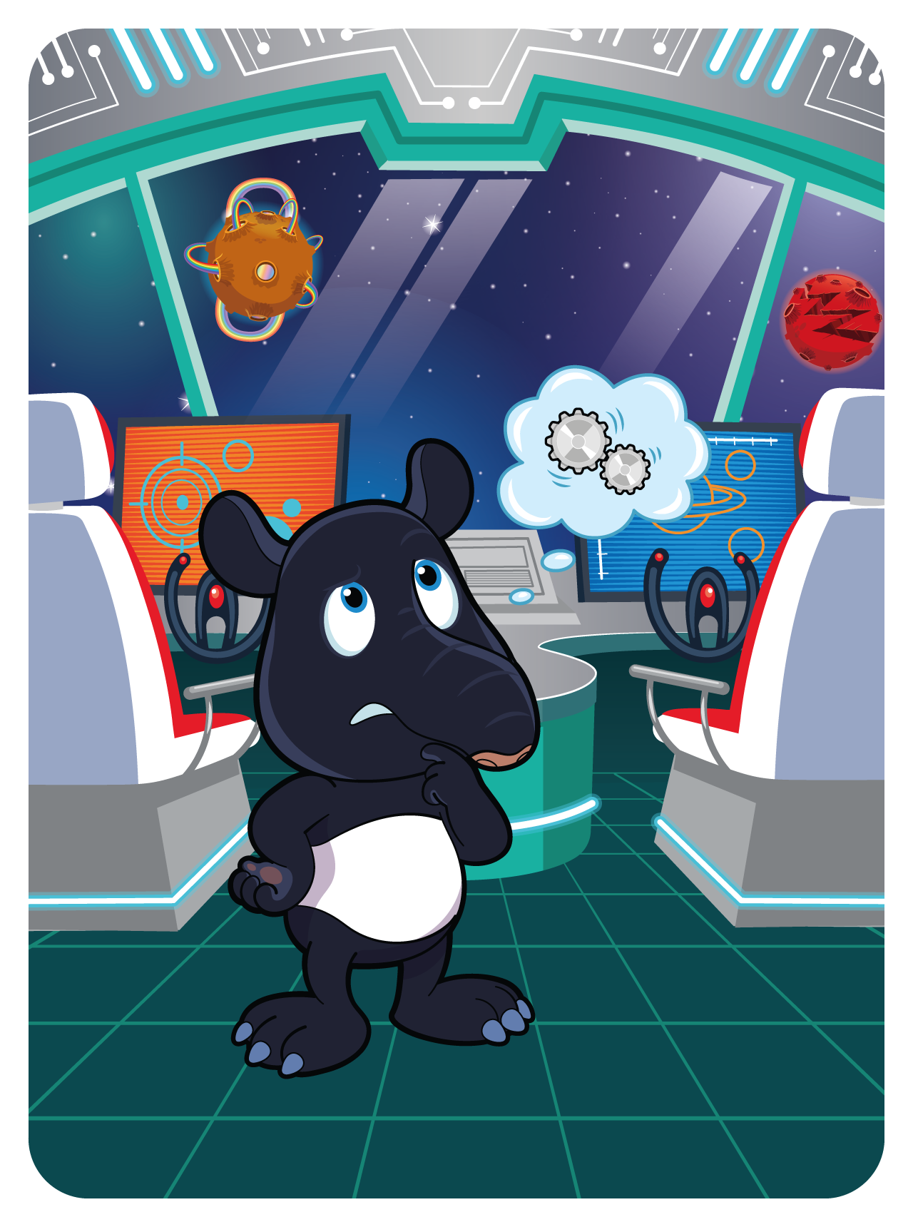 Gary Vaynerchuk - VeeFriends Series 2 - Tasteful Malayan Tapir #23328 - NFT # 23328