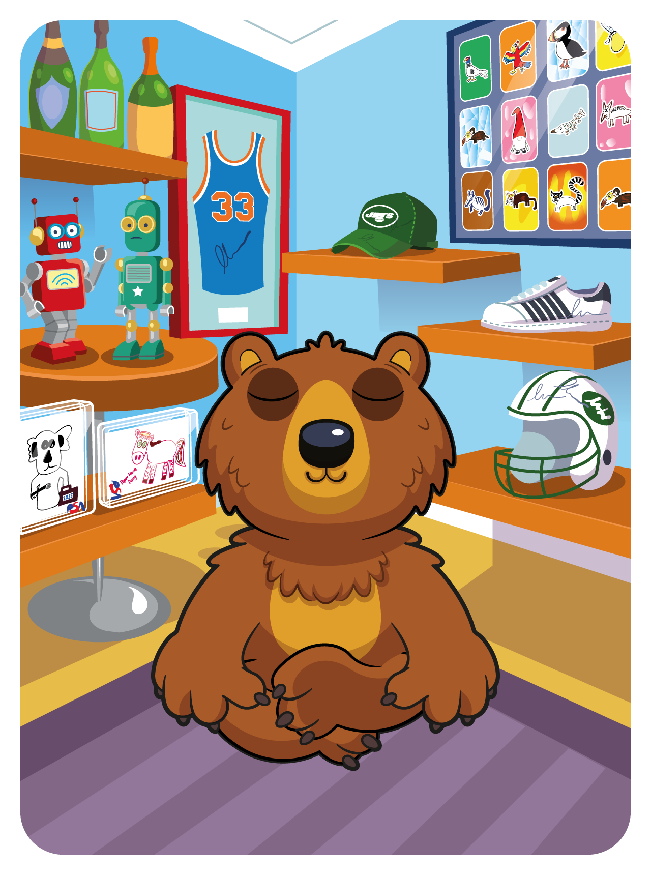 Gary Vaynerchuk - VeeFriends Series 2 - Gracious Grizzly Bear #23373 - NFT # 23373