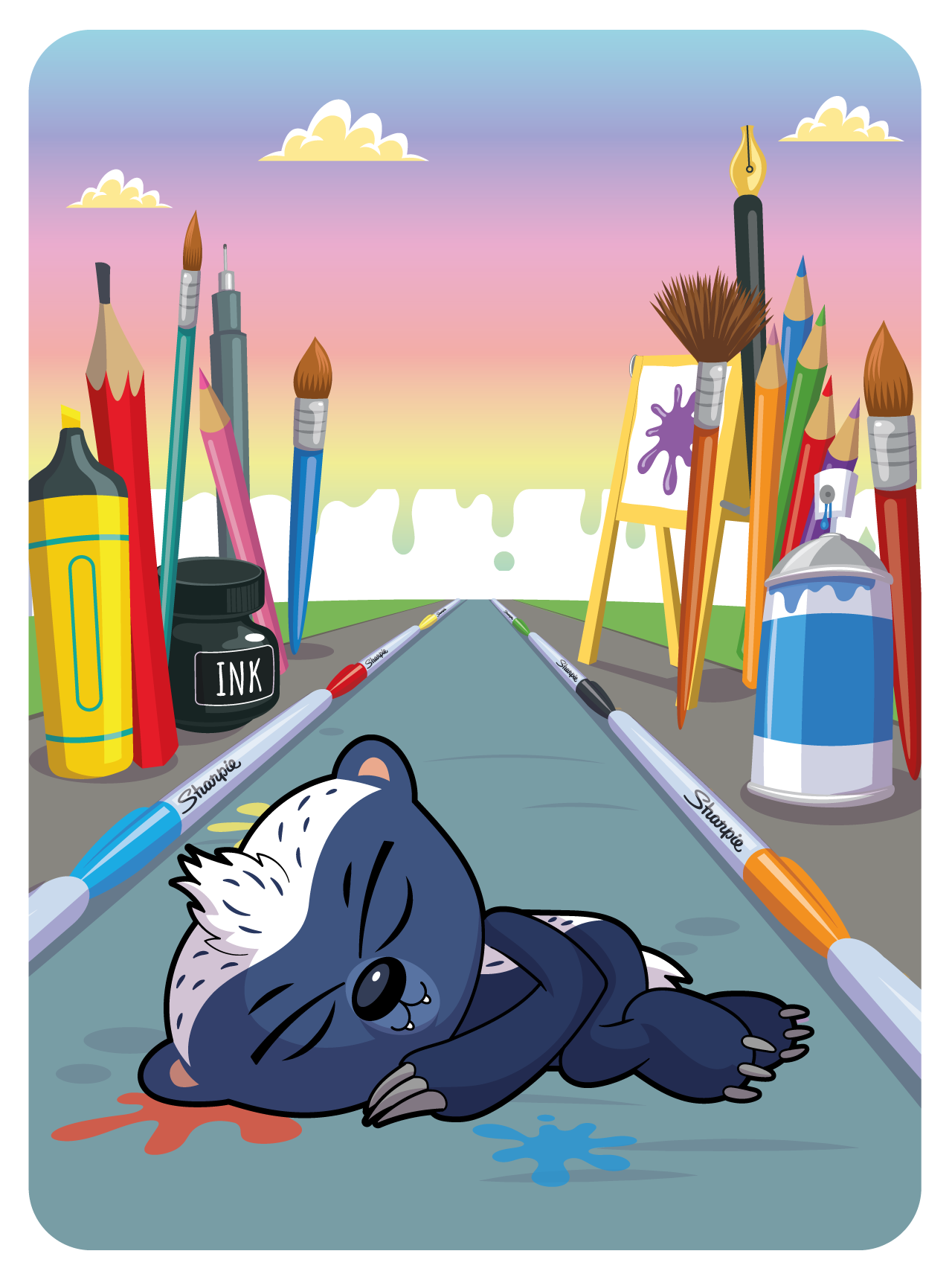 Gary Vaynerchuk - VeeFriends Series 2 - Headstrong Honey Badger #23483 - NFT # 23483