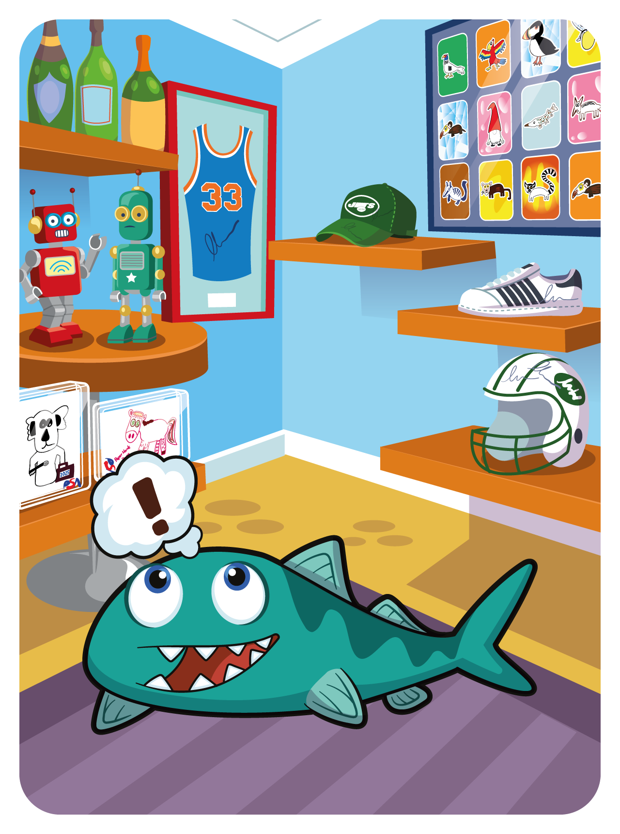 Gary Vaynerchuk - VeeFriends Series 2 - Brilliant Barracuda #23512 - NFT # 23512