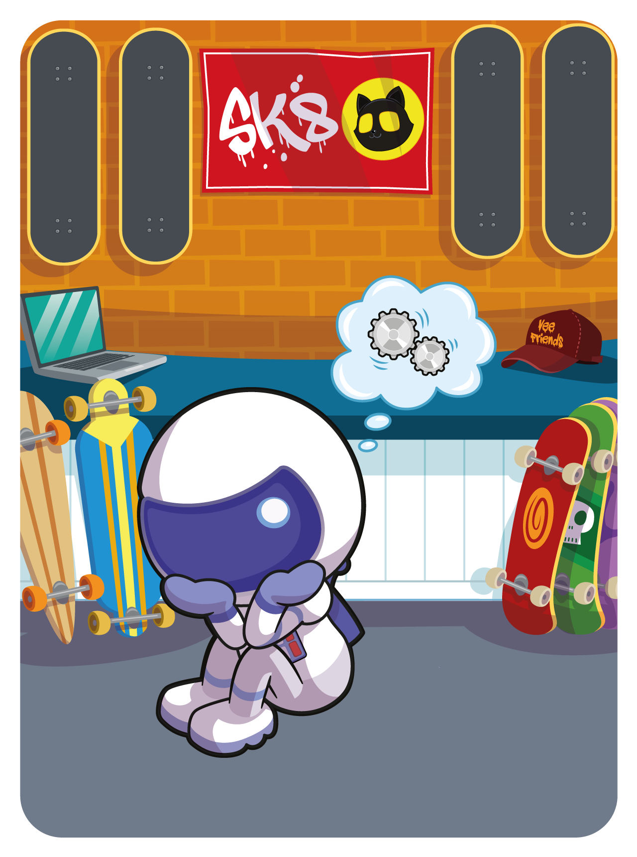 Gary Vaynerchuk - VeeFriends Series 2 - Adventurous Astronaut #23547 - NFT # 23547