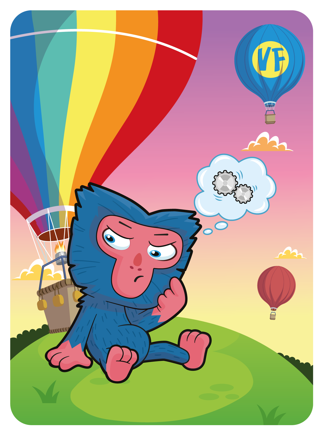 Gary Vaynerchuk - VeeFriends Series 2 - Bombastic Baboon #23744 - NFT # 23744