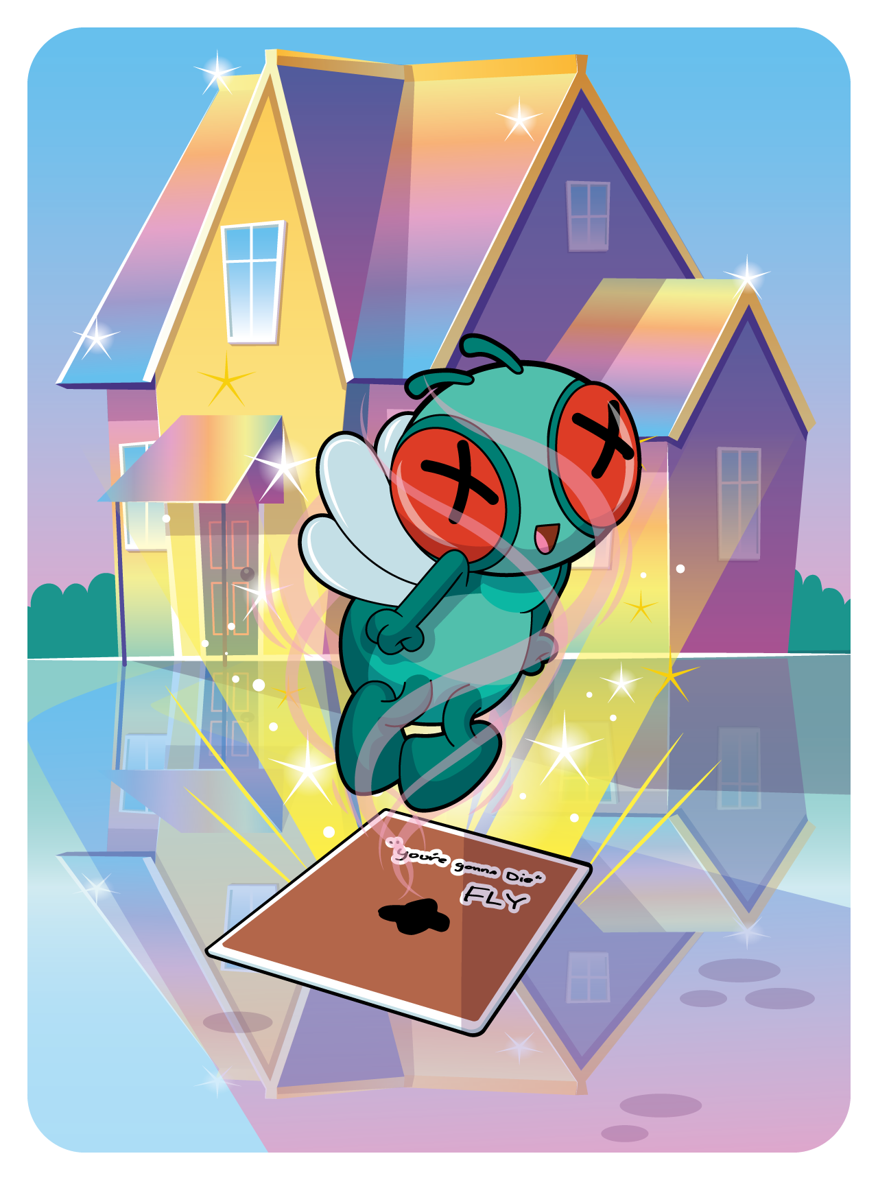 Gary Vaynerchuk - VeeFriends Series 2 - "You're Gonna Die" Fly #238 - NFT # 238