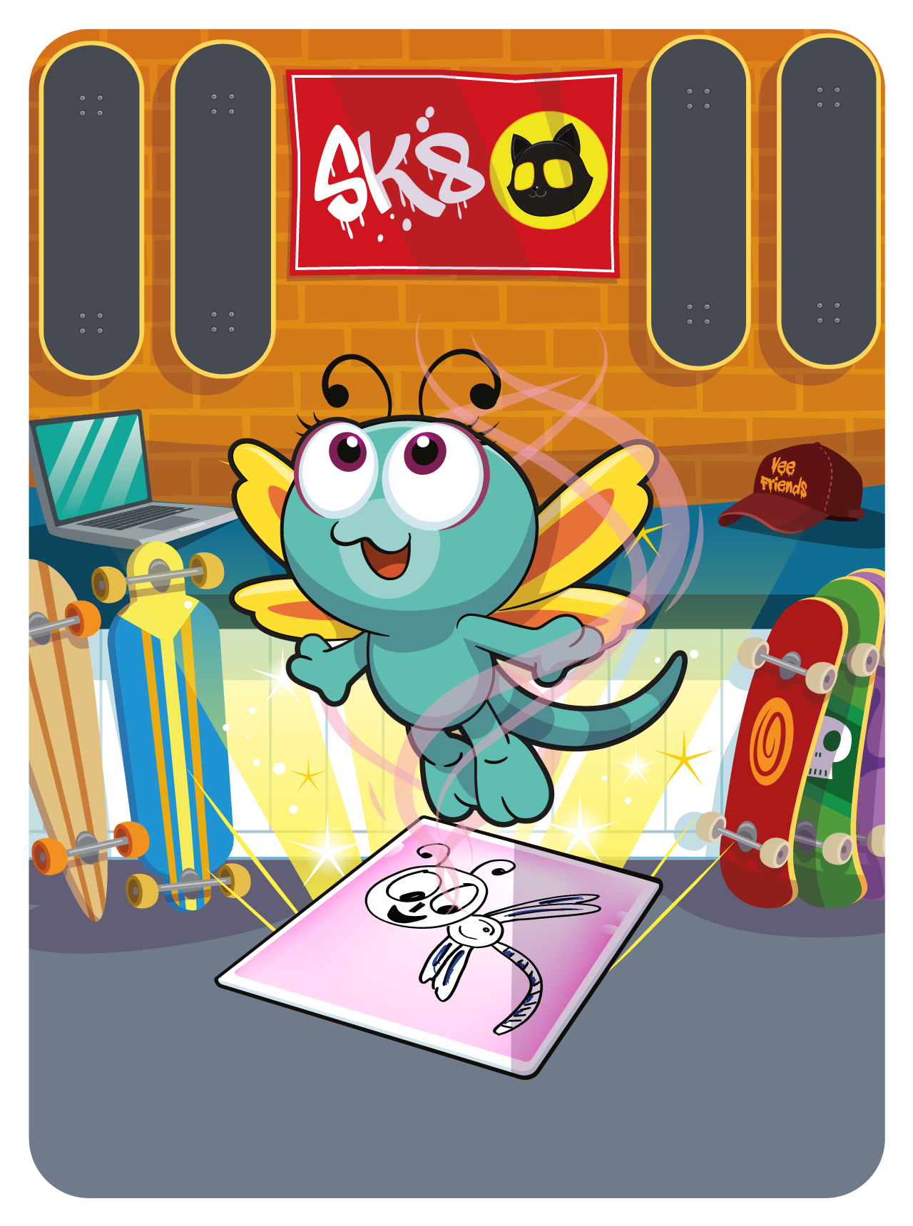 Gary Vaynerchuk - VeeFriends Series 2 - Daring Dragonfly #2384 - NFT # 2384