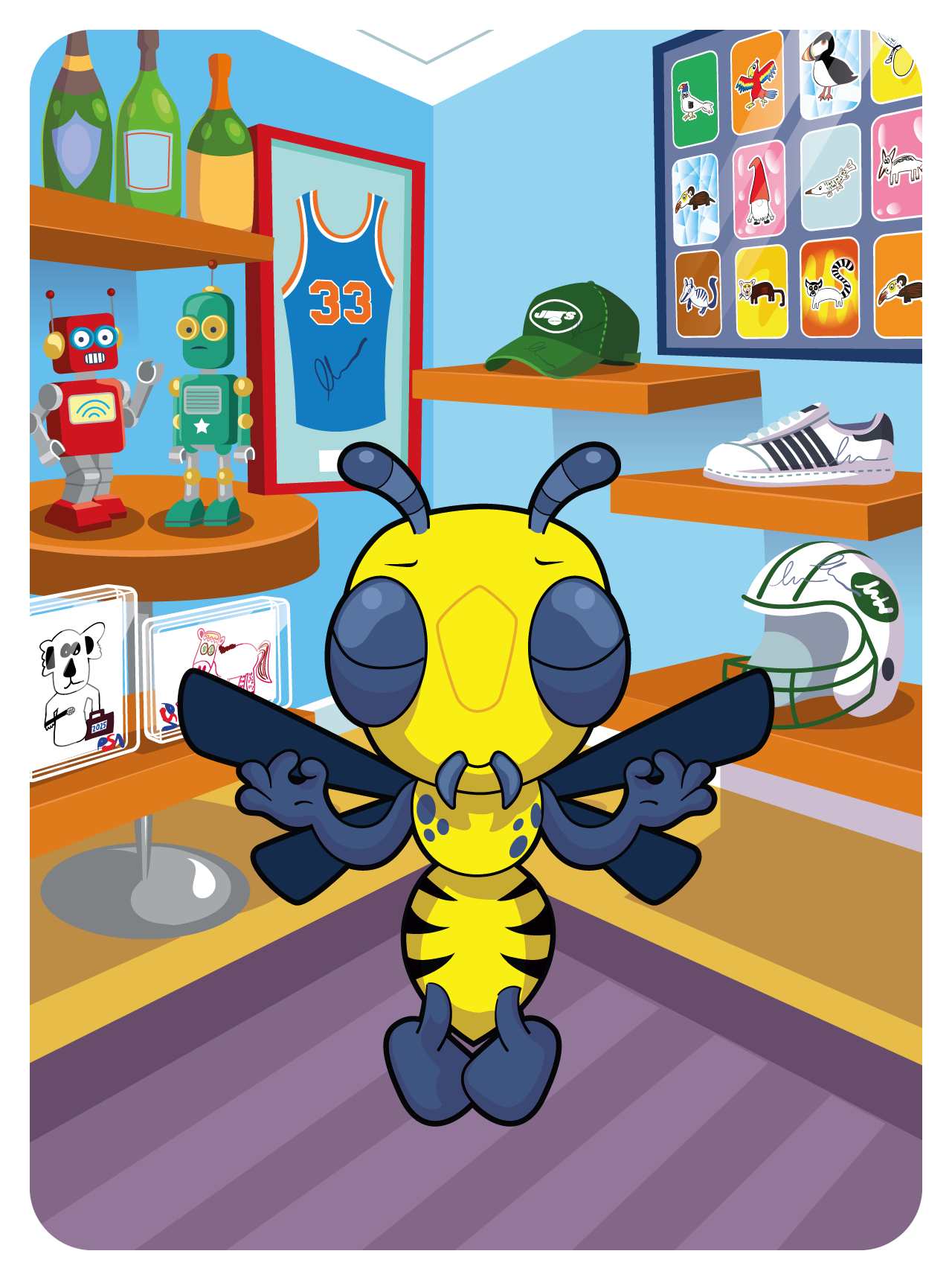 Gary Vaynerchuk - VeeFriends Series 2 - Wise Wasp #23945 - NFT # 23945