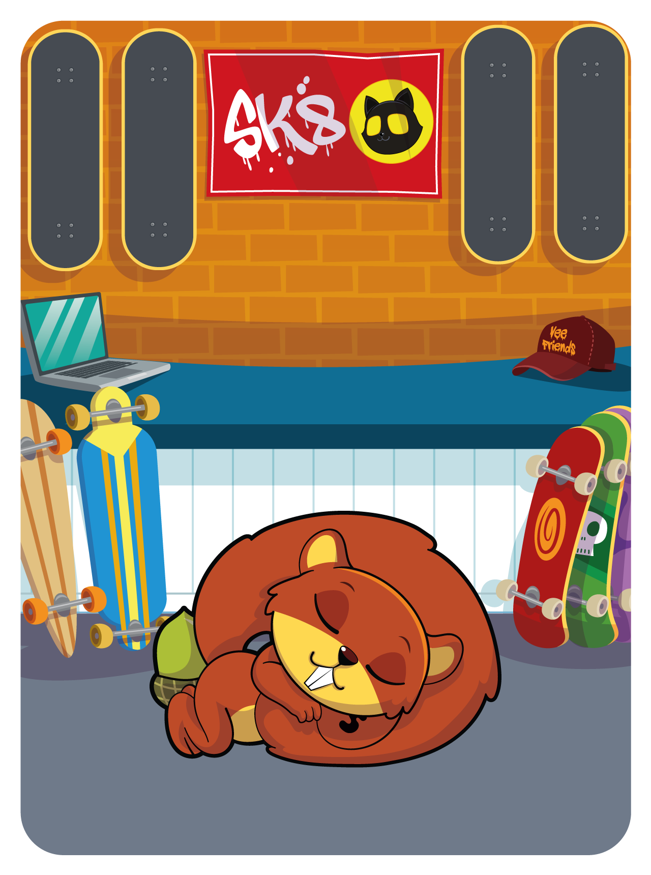 Gary Vaynerchuk - VeeFriends Series 2 - Sharing Squirrel #24035 - NFT # 24035