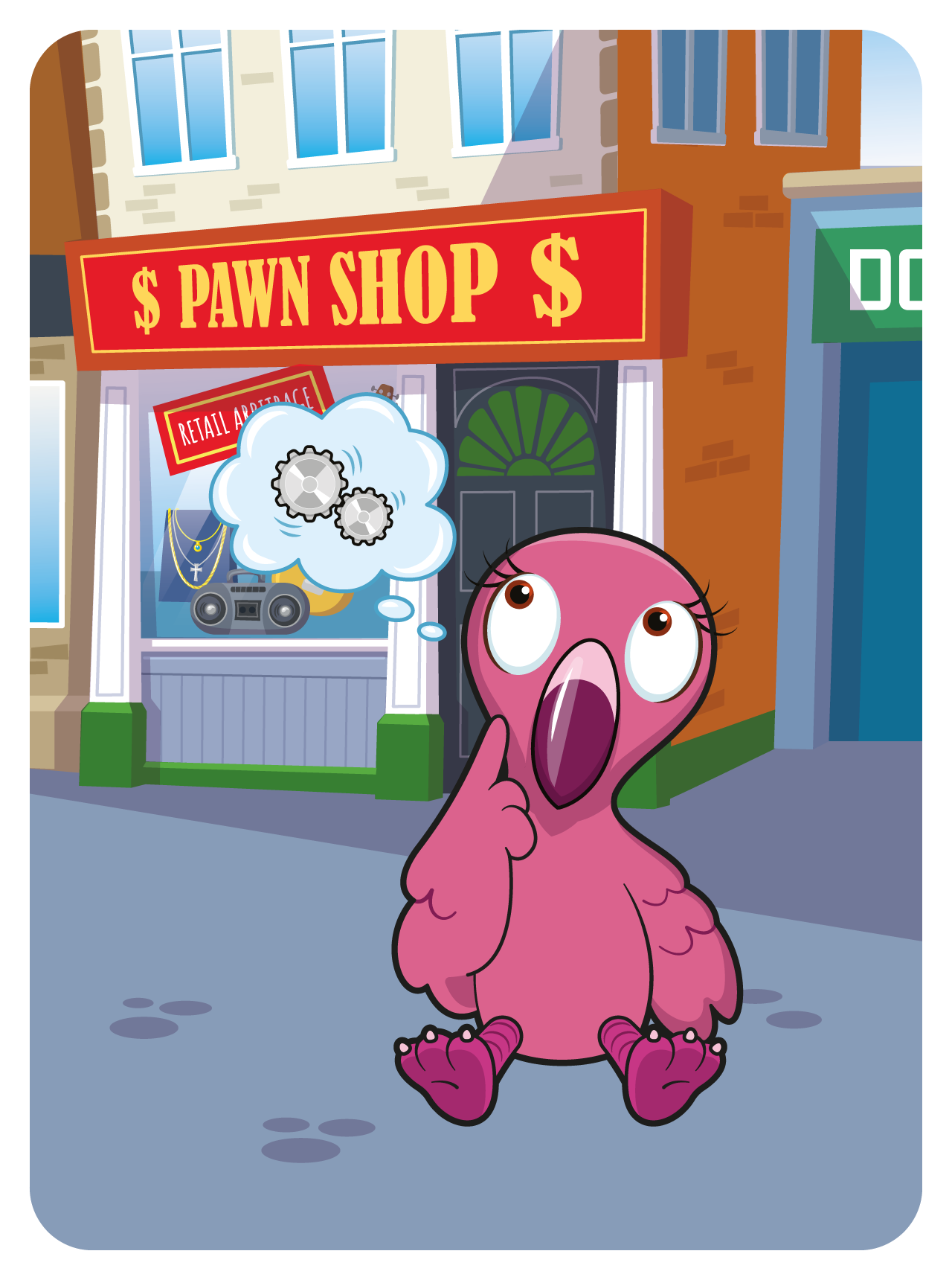 Gary Vaynerchuk - VeeFriends Series 2 - Forthright Flamingo #24144 - NFT # 24144