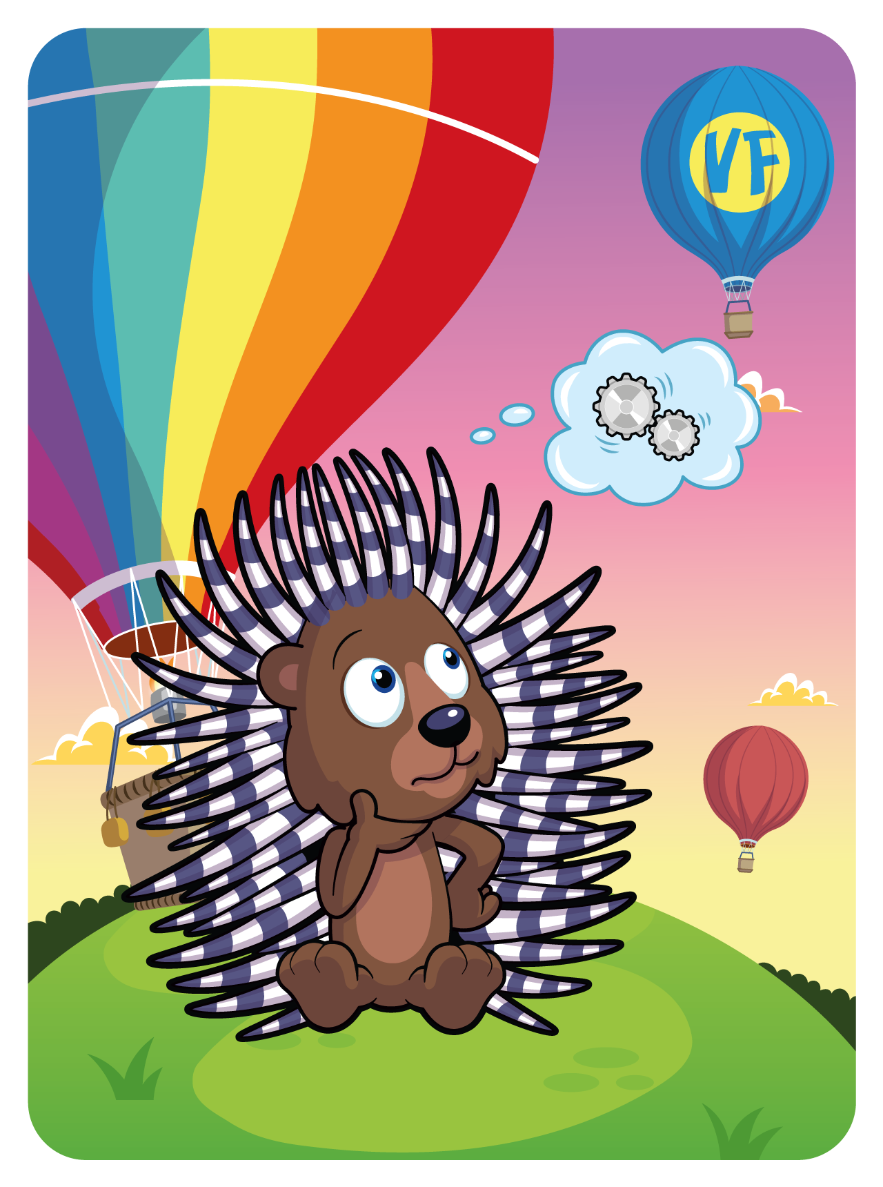 Gary Vaynerchuk - VeeFriends Series 2 - Positive Porcupine #24158 - NFT # 24158