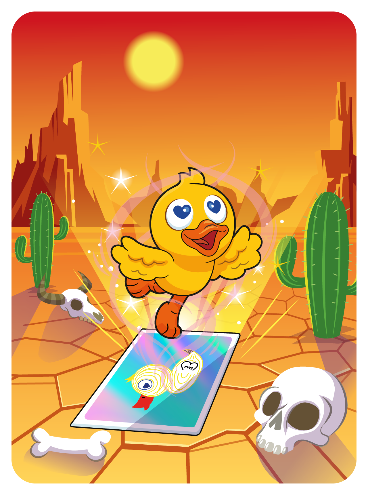 Gary Vaynerchuk - VeeFriends Series 2 - Decisive Duck #2418 - NFT # 2418