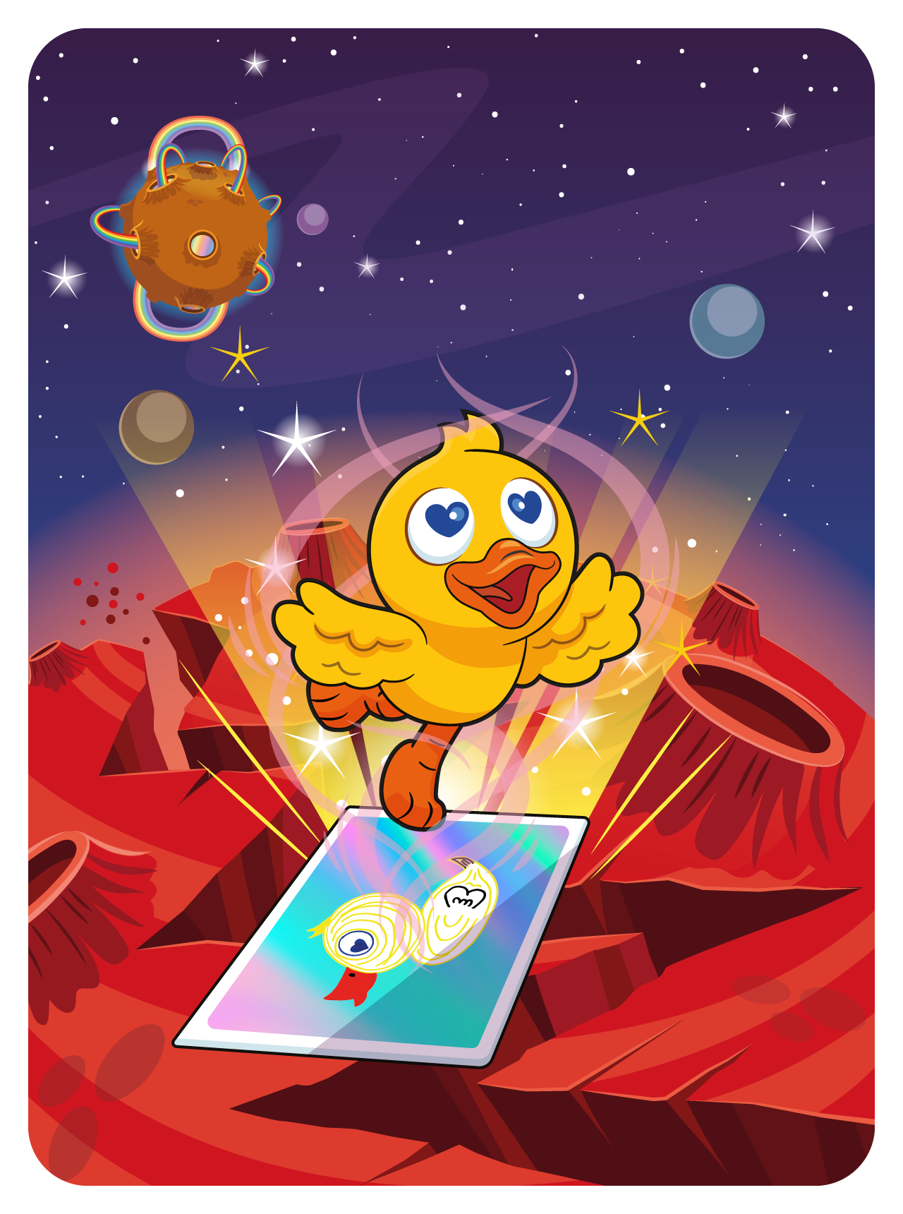 Gary Vaynerchuk - VeeFriends Series 2 - Decisive Duck #2421 - NFT # 2421