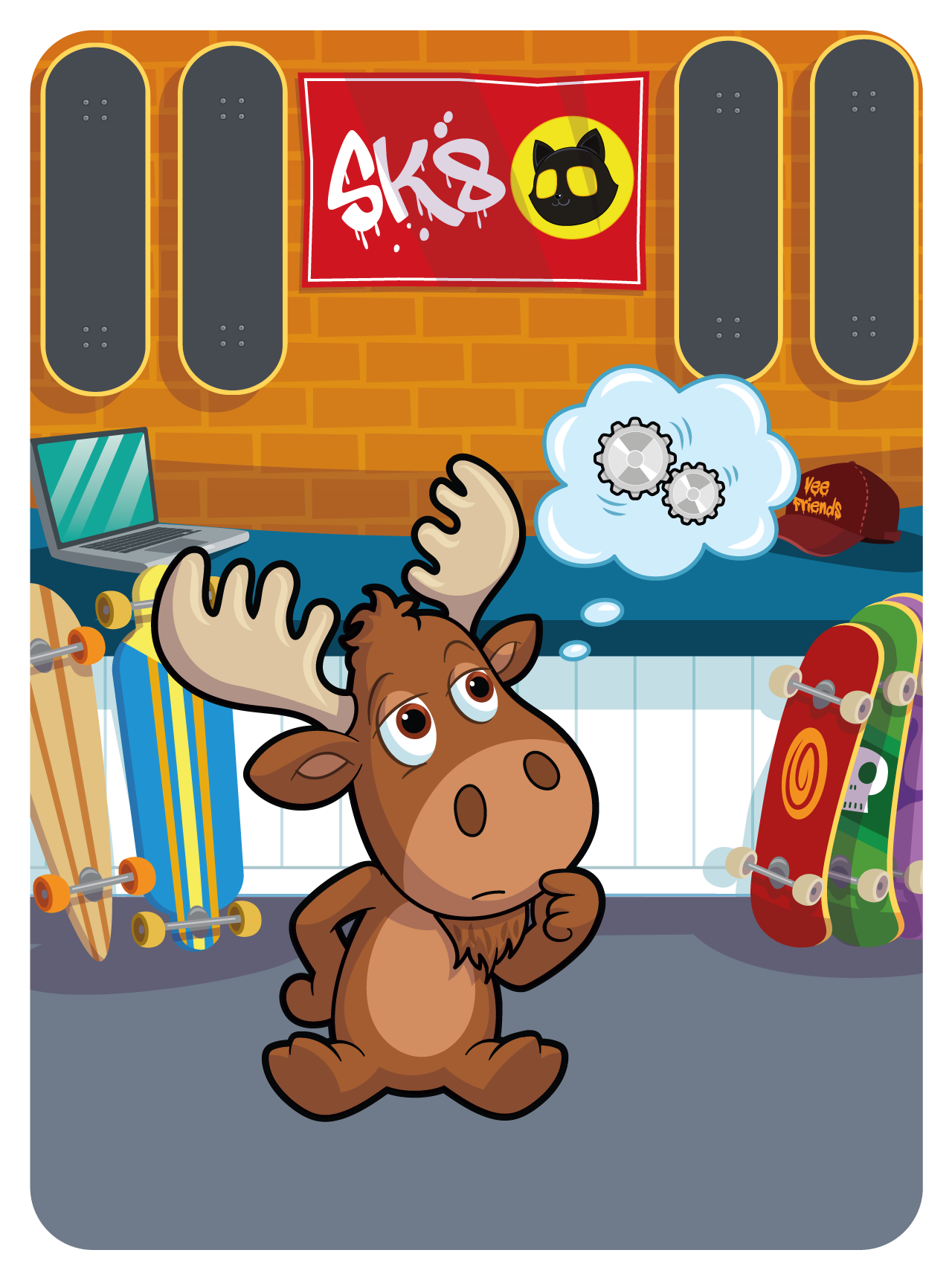 Gary Vaynerchuk - VeeFriends Series 2 - Modest Moose #24298 - NFT # 24298