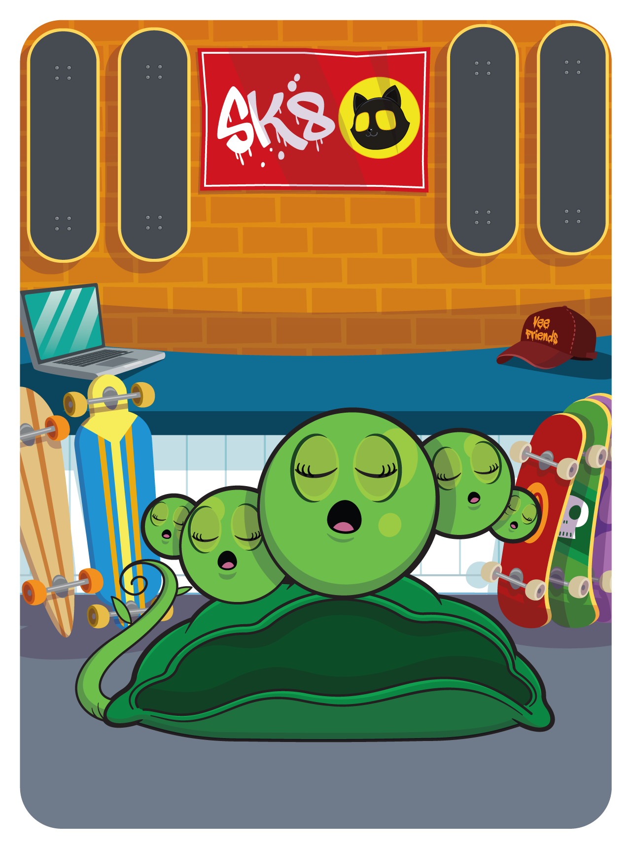 Gary Vaynerchuk - VeeFriends Series 2 - Pea Salad #24388 - NFT # 24388