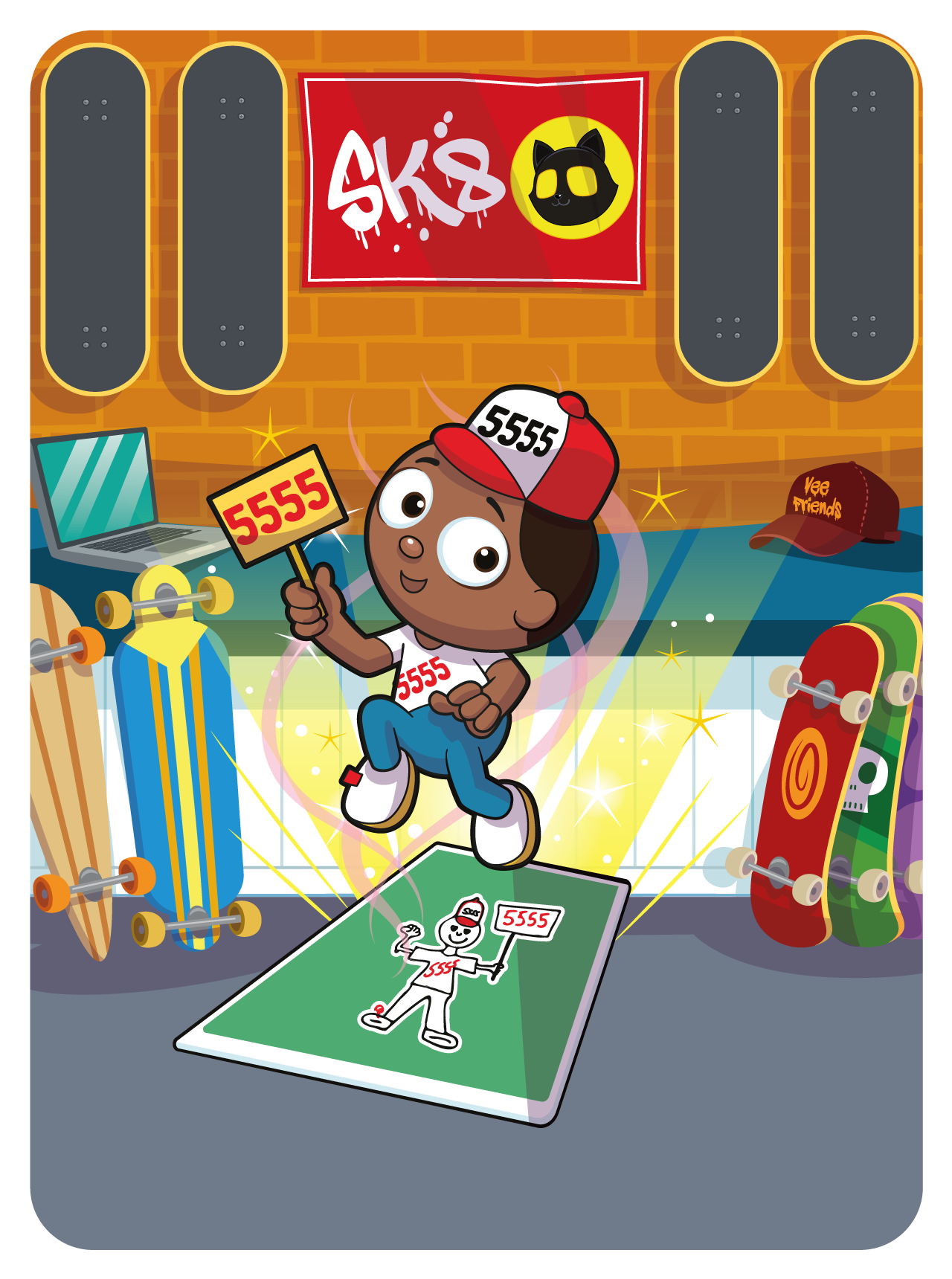 Gary Vaynerchuk - VeeFriends Series 2 - 5555 Fan #246 - NFT # 246