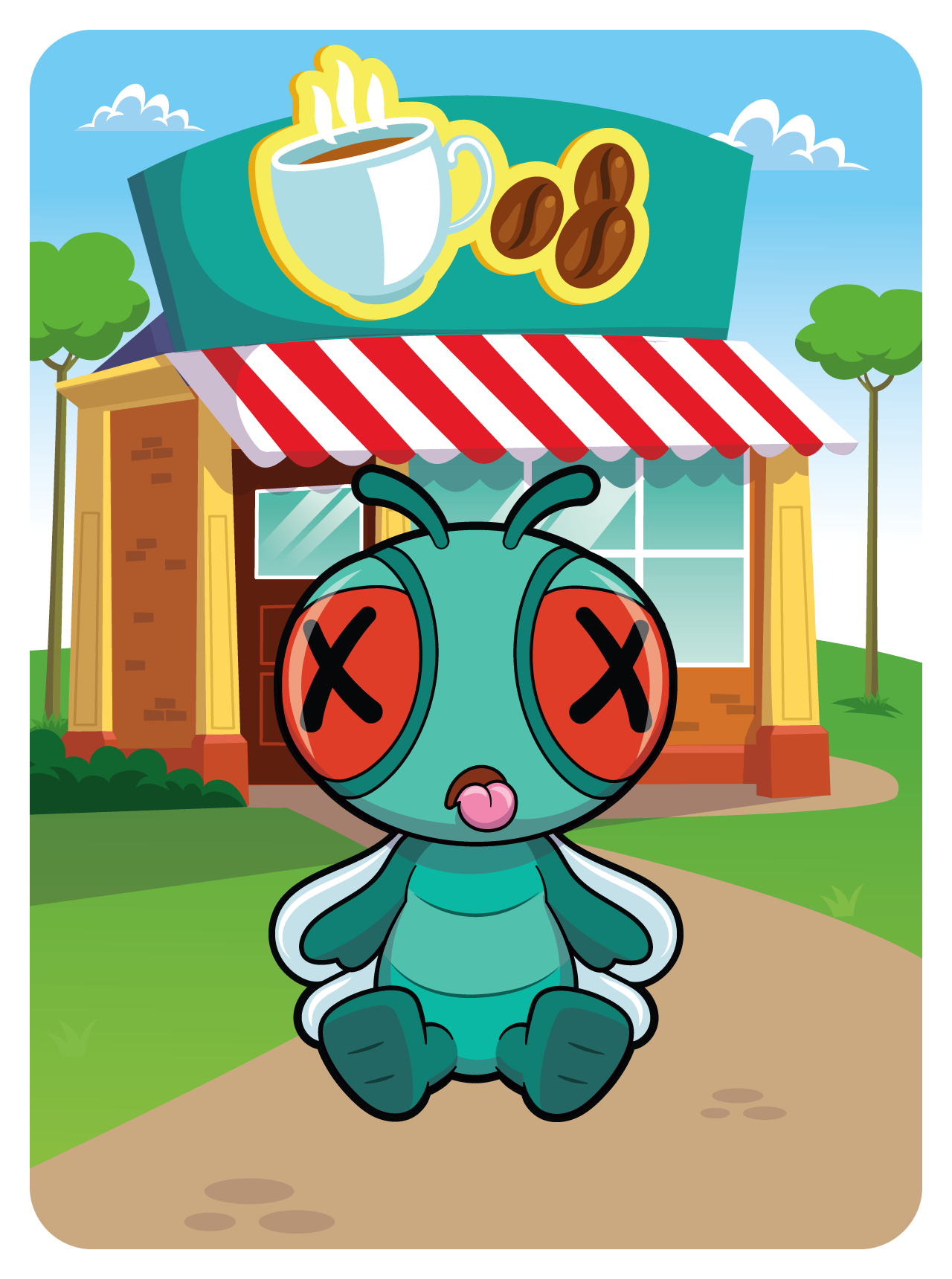 Gary Vaynerchuk - VeeFriends Series 2 - "You're Gonna Die" Fly #24884 - NFT # 24884