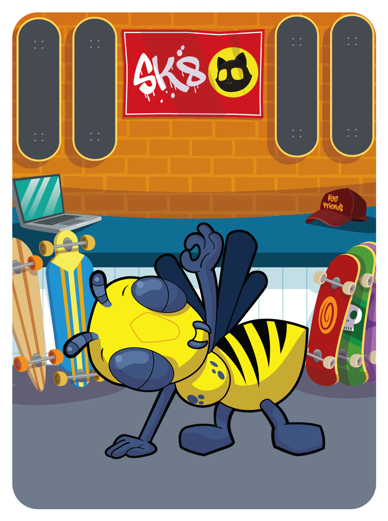 Gary Vaynerchuk - VeeFriends Series 2 - Wise Wasp #24940 - NFT # 24940