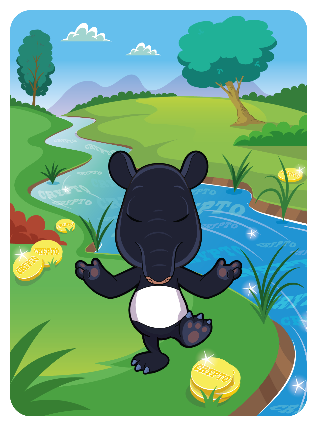 Gary Vaynerchuk - VeeFriends Series 2 - Tasteful Malayan Tapir #25042 - NFT # 25042