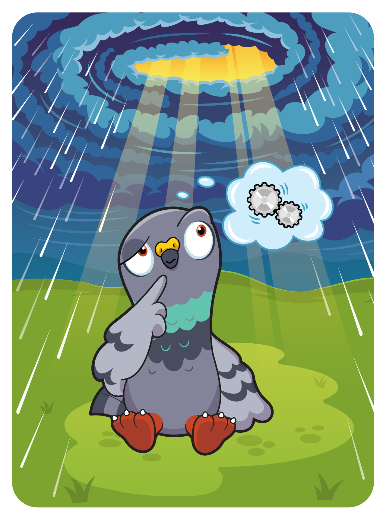 Gary Vaynerchuk - VeeFriends Series 2 - Perspective Pigeon #25112 - NFT # 25112