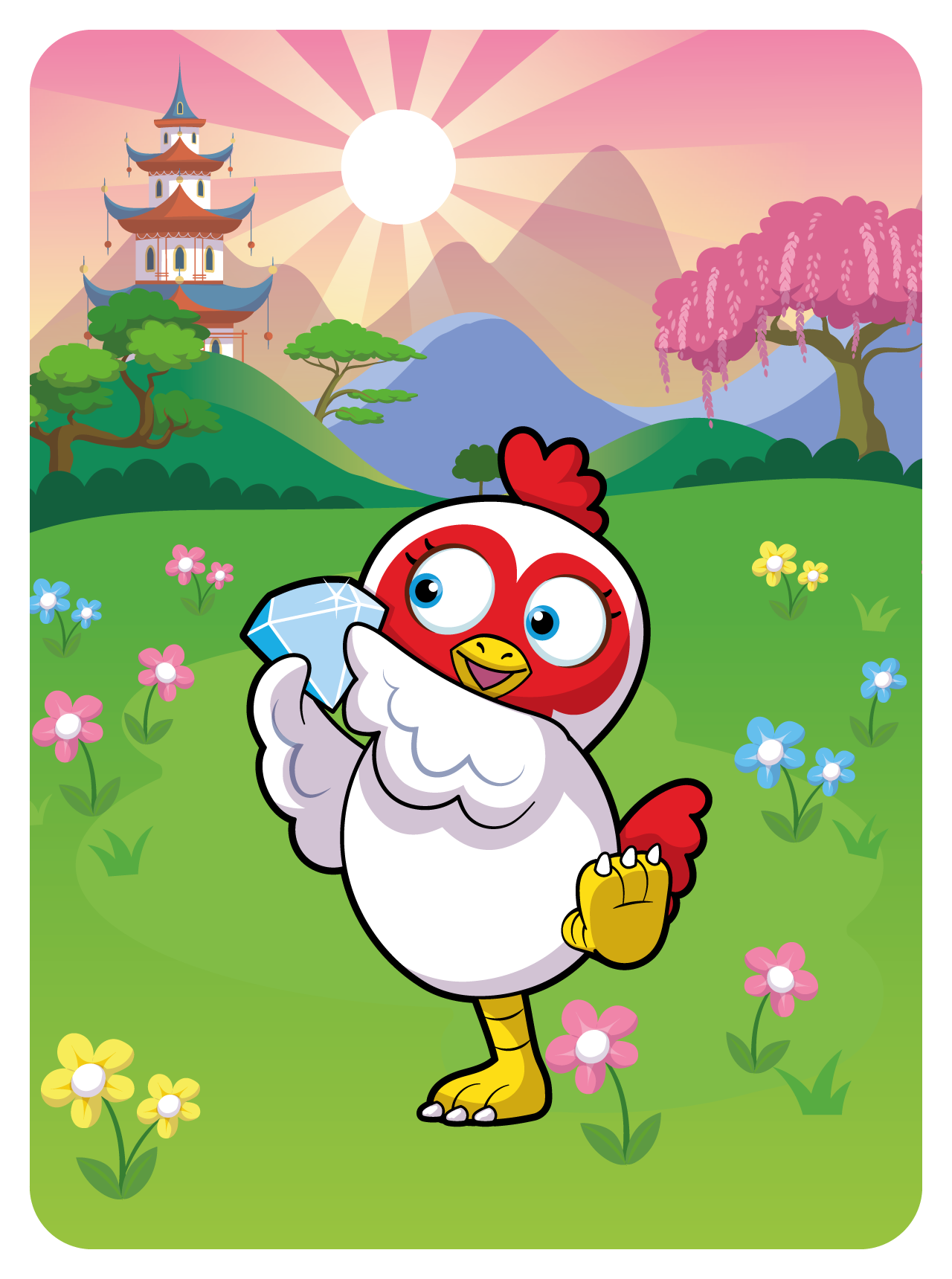 Gary Vaynerchuk - VeeFriends Series 2 - "Diamond Hands" Hen #25268 - NFT # 25268