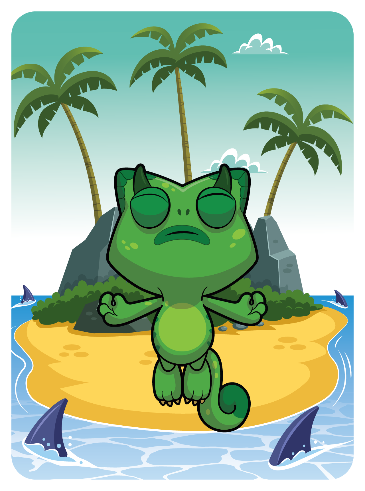 Gary Vaynerchuk - VeeFriends Series 2 - Charismatic Chameleon #25385 - NFT # 25385